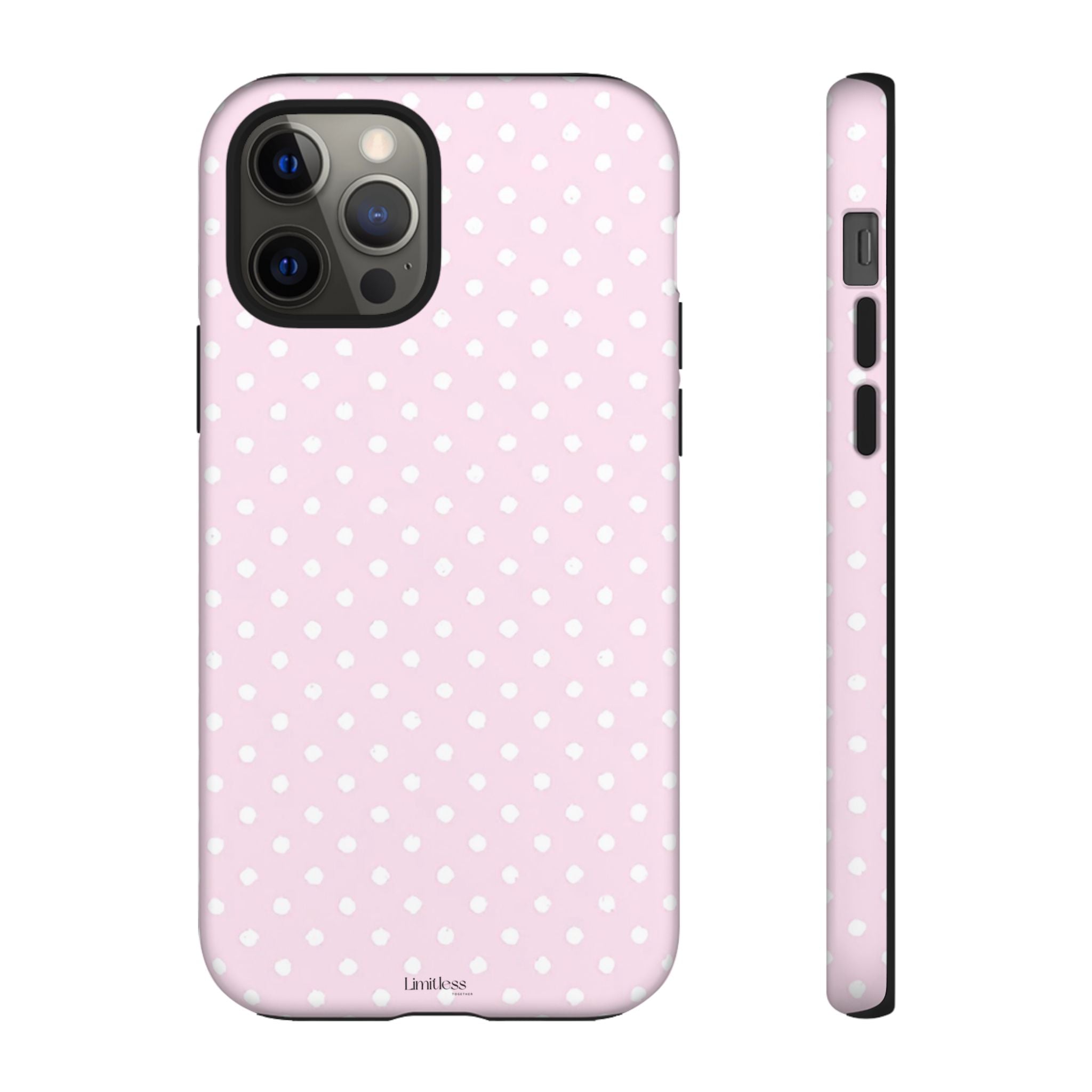 Pink Polka Dot Phone Case