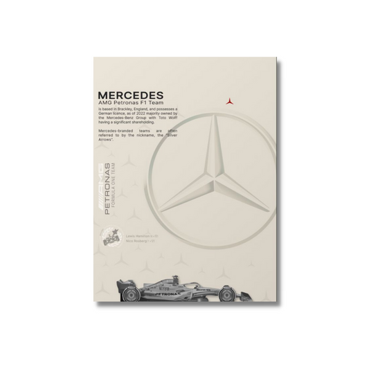 Unleash the Power: F1 Mercedes - Print