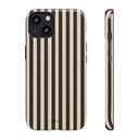 Striped Retro Brown Phone Case