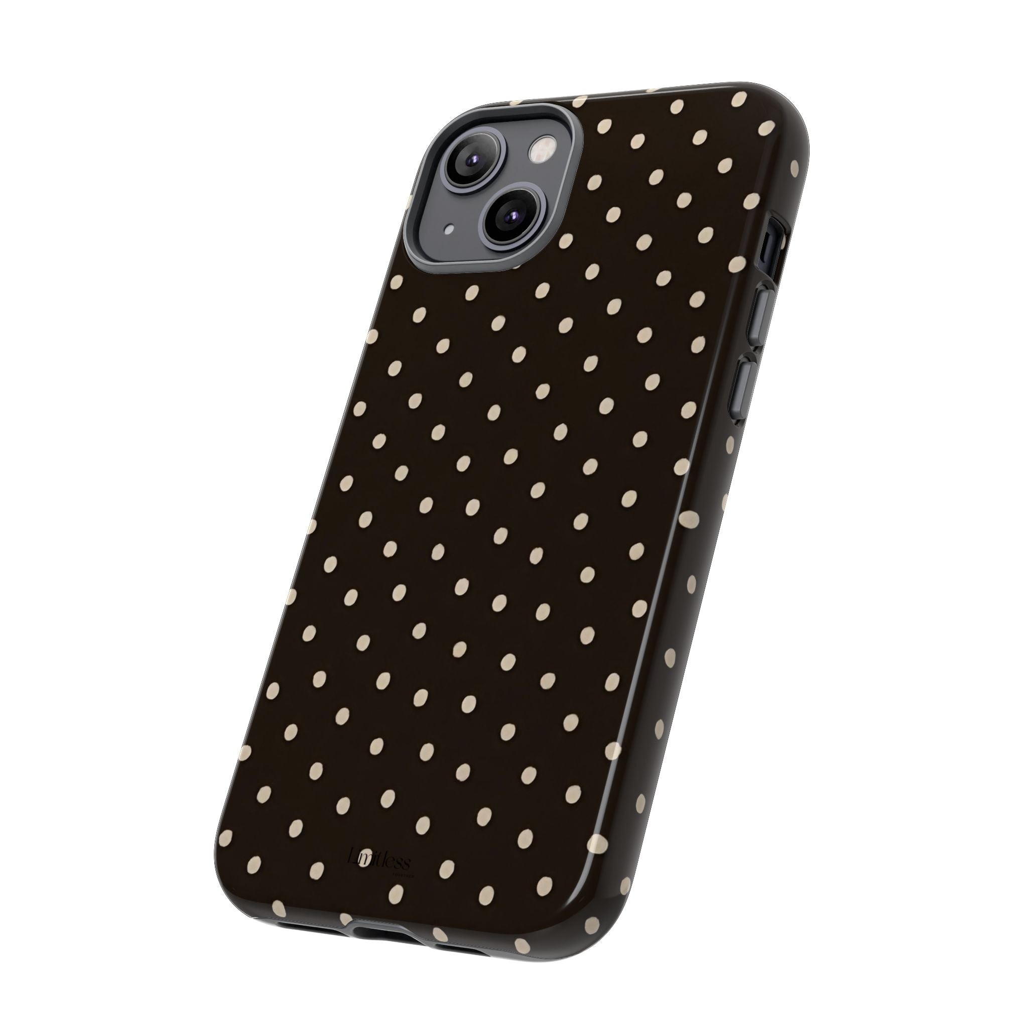 Brown Polka Dot Phone Case