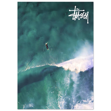 Ocean Glide: Aerial Surf - Poster
