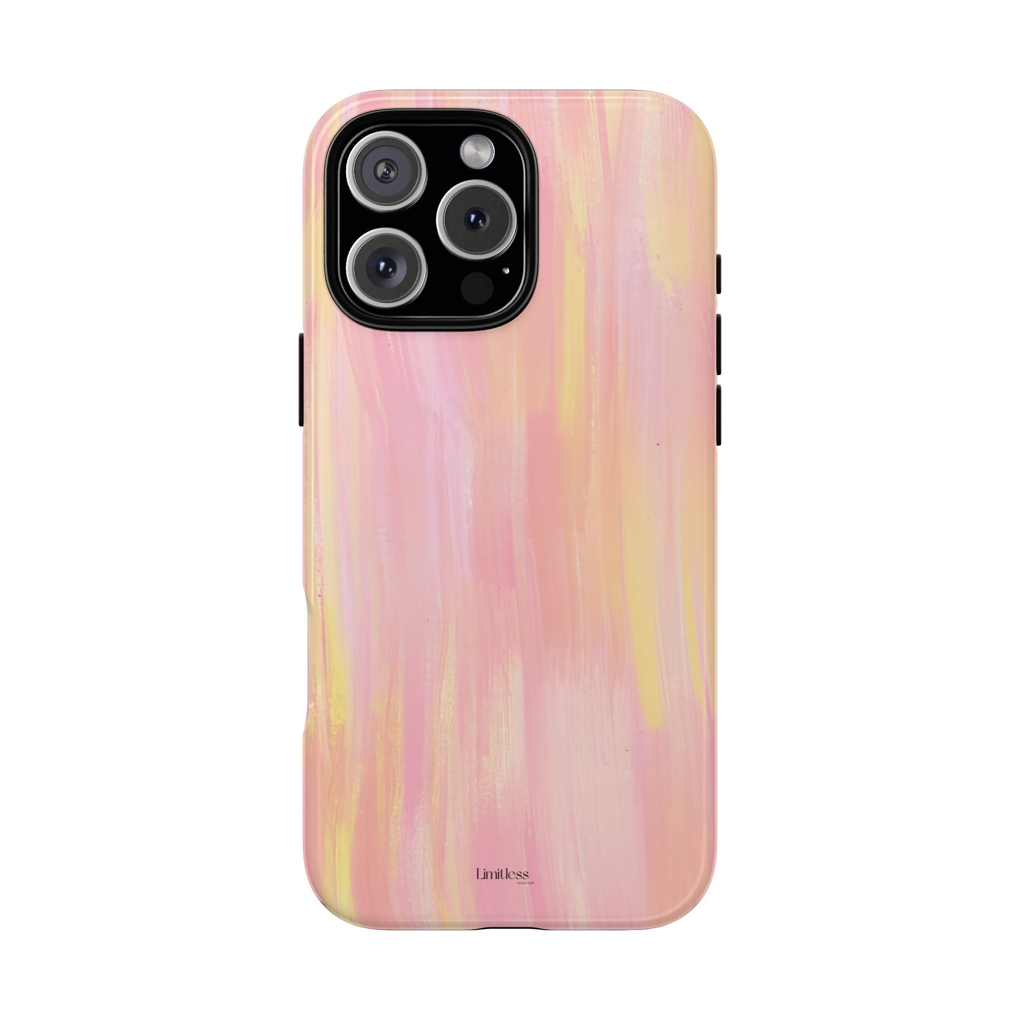 Pink Pastel Brushstroke Phone Case