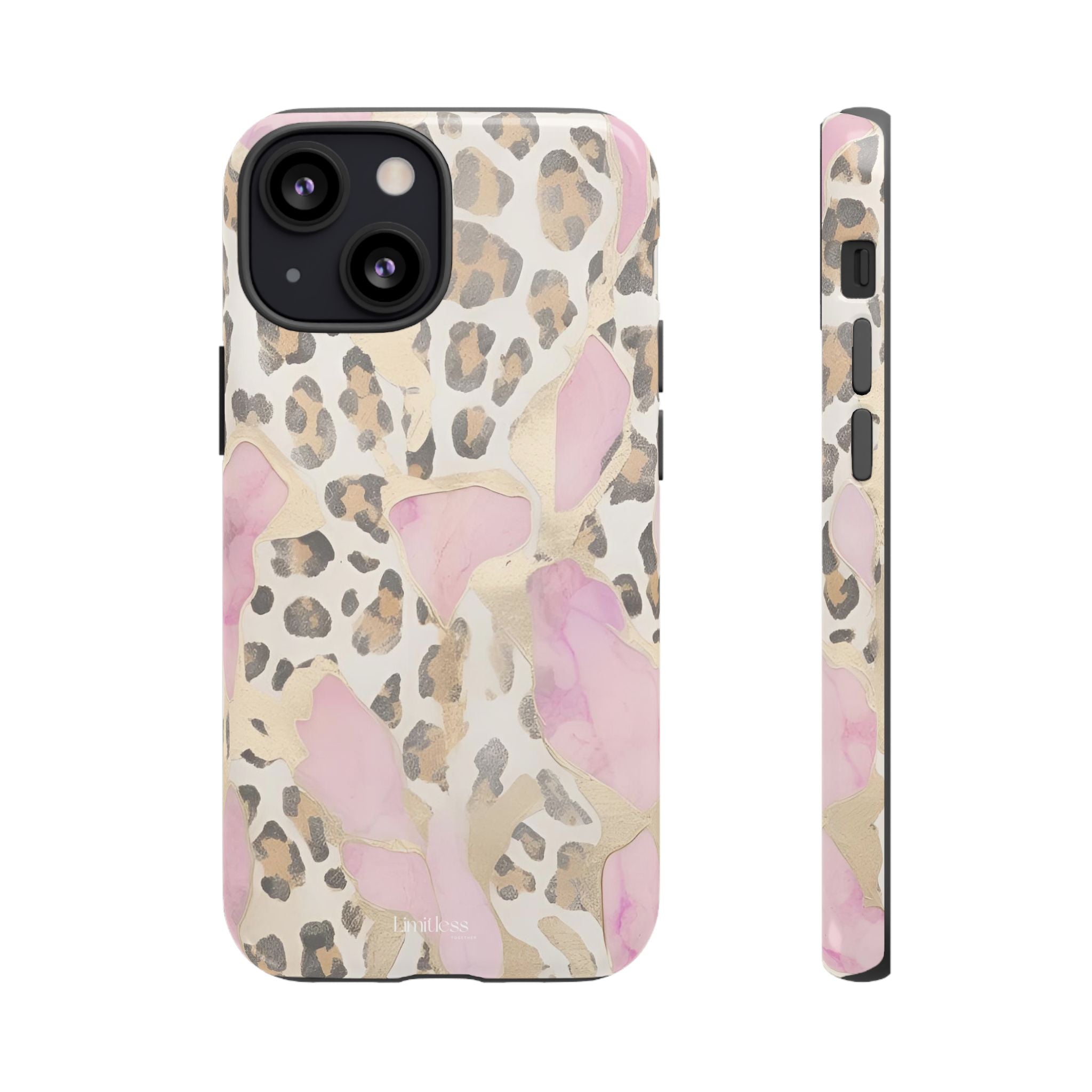 Pink Pastel Leopard Phone Case