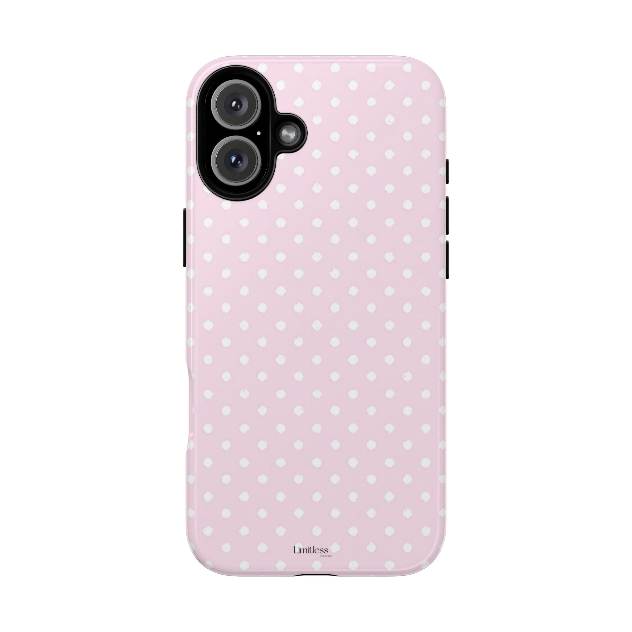 Pink Polka Dot Phone Case