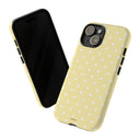 Polka Dot Yellow Phone Case