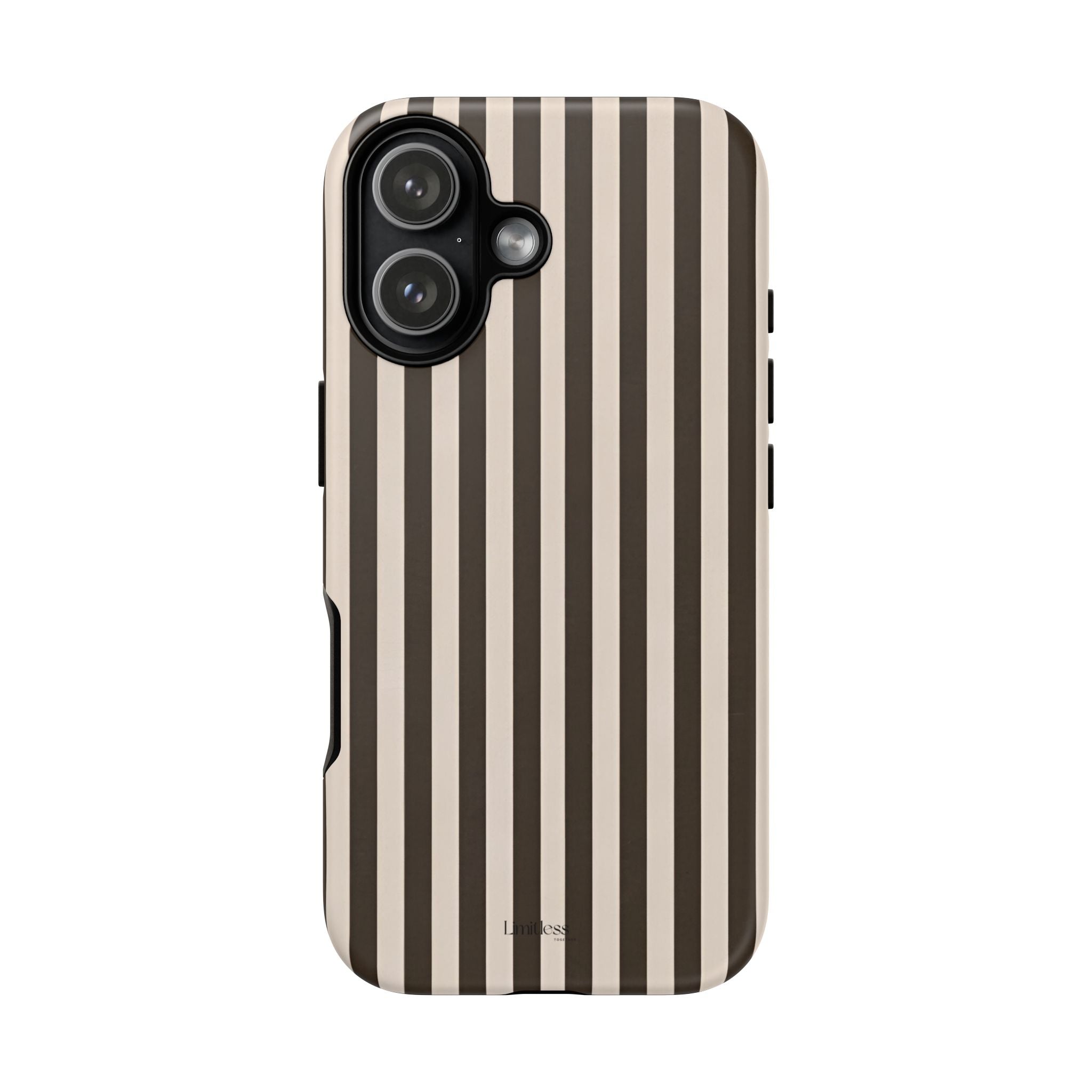 Striped Retro Brown Phone Case
