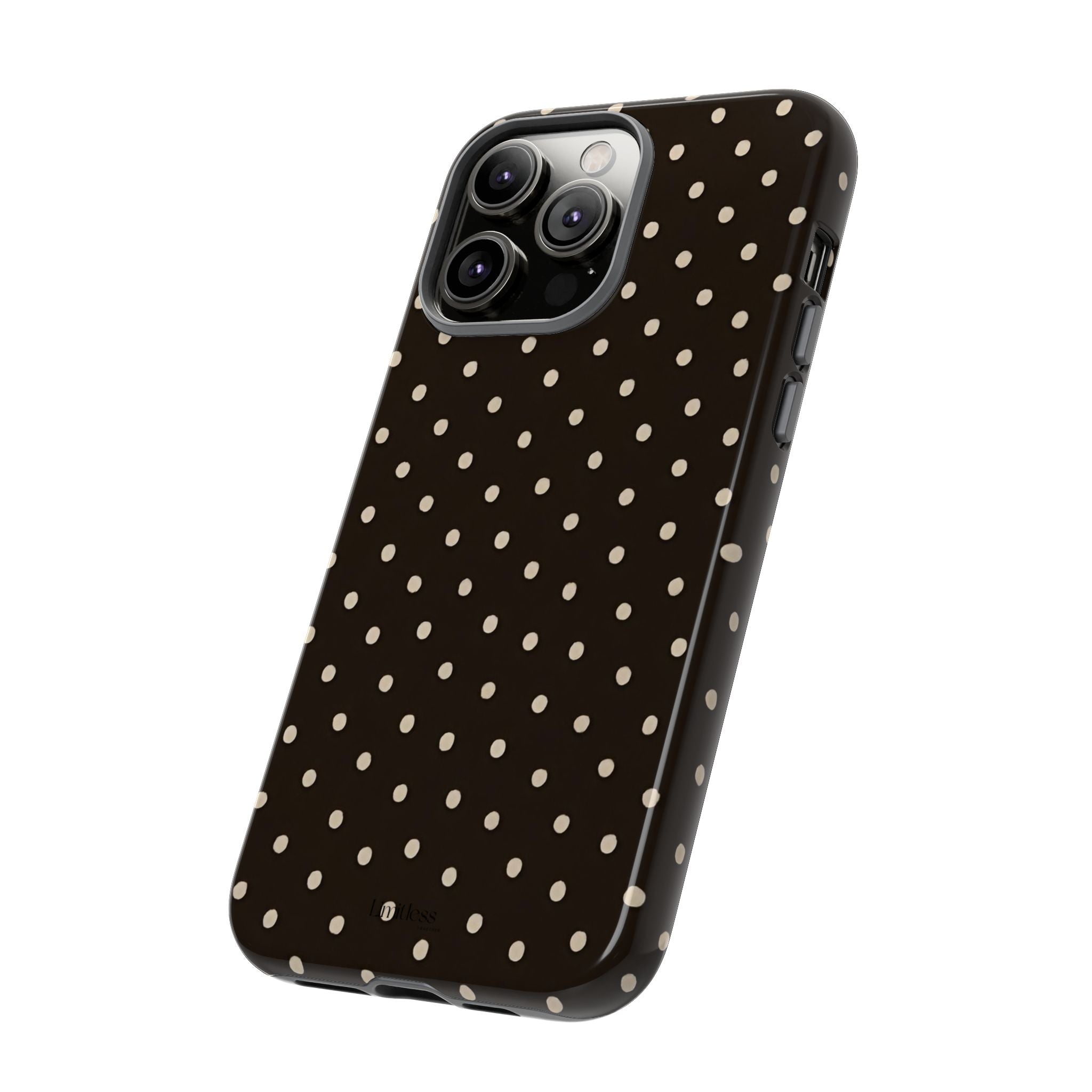 Brown Polka Dot Phone Case