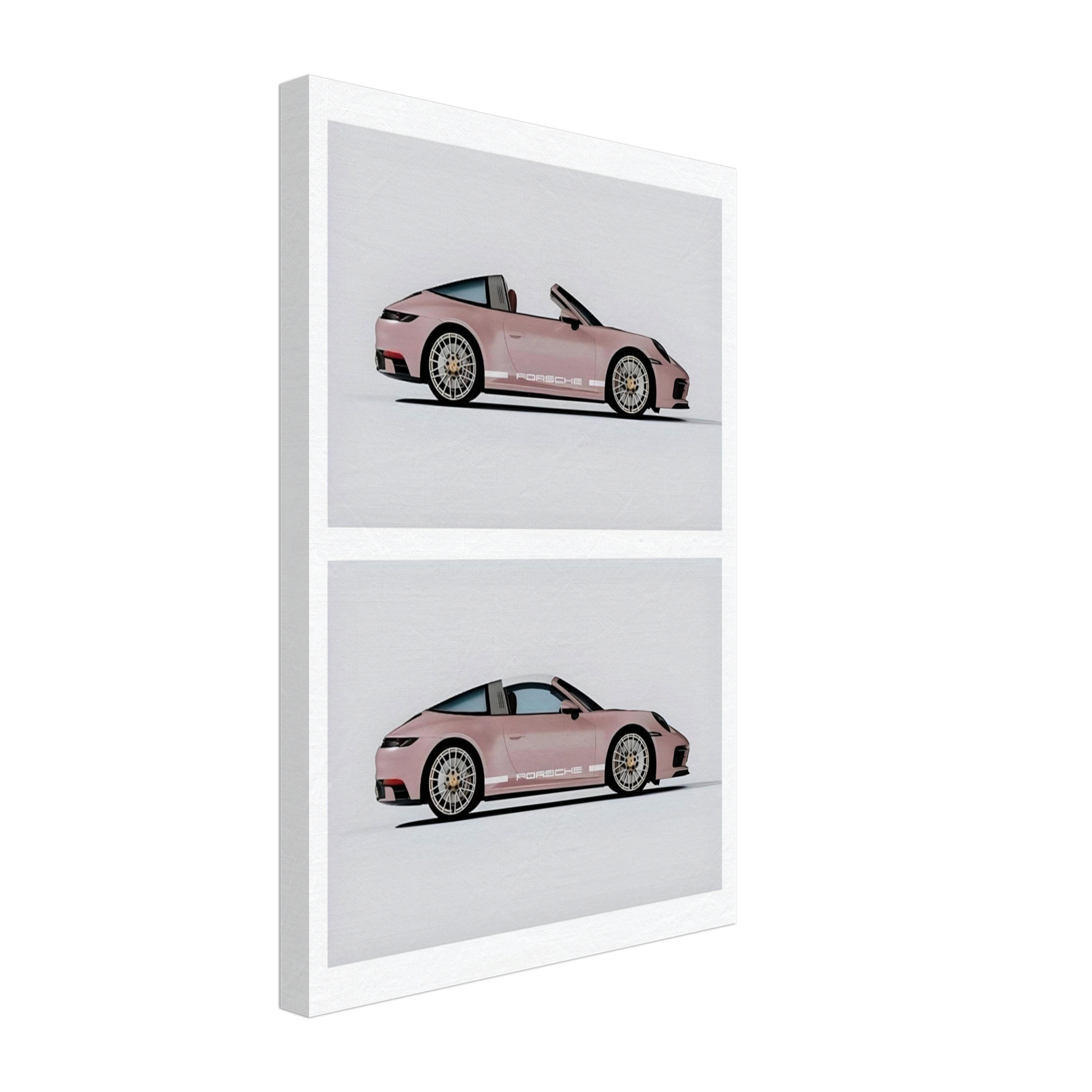 Pink Porsche 911 -  Canvas