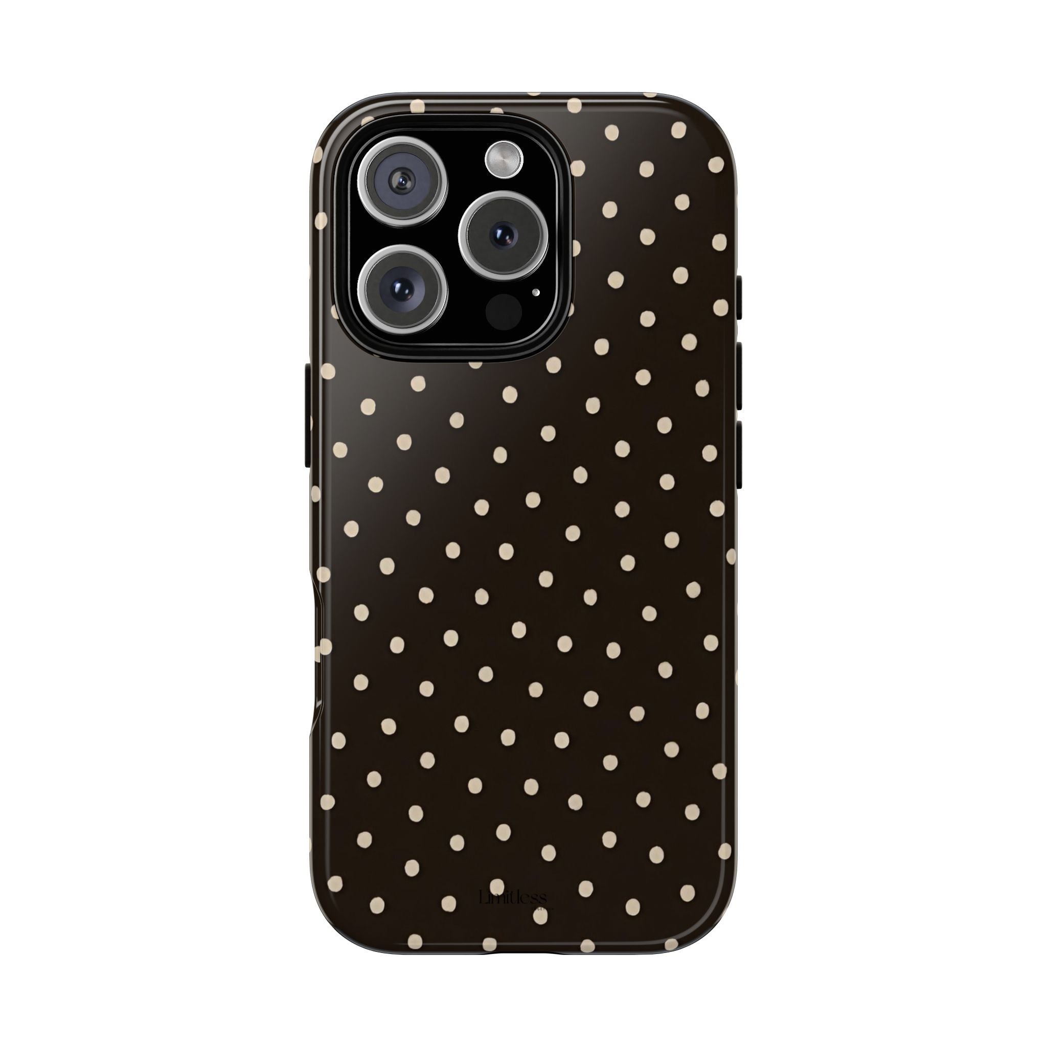 Brown Polka Dot Phone Case