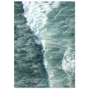 Surf Over the Waves - Poster