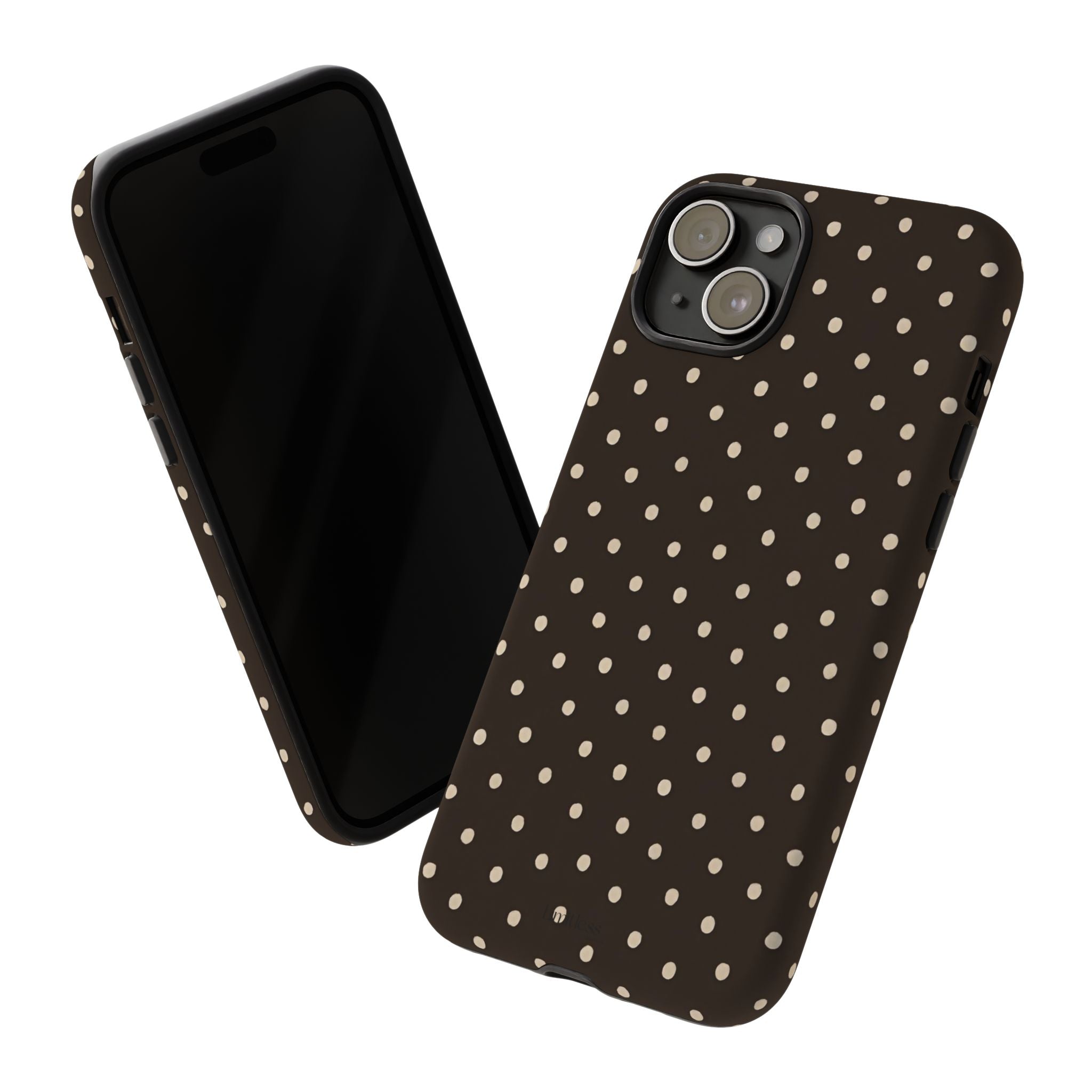 Brown Polka Dot Phone Case