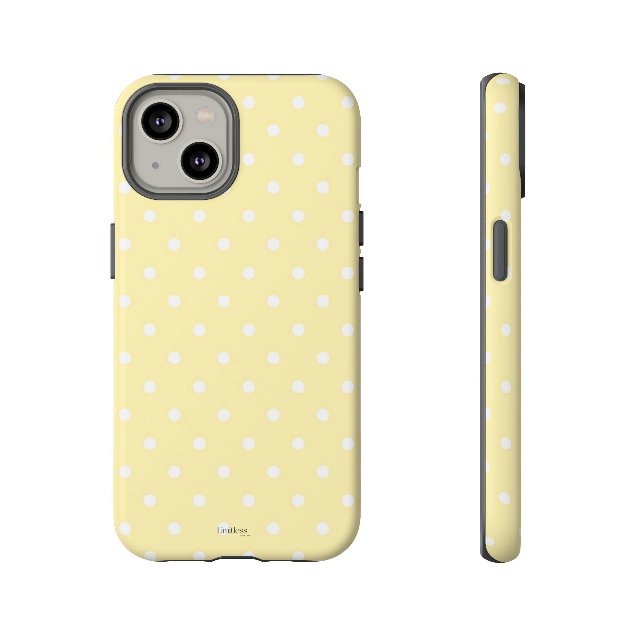 Polka Dot Yellow Phone Case