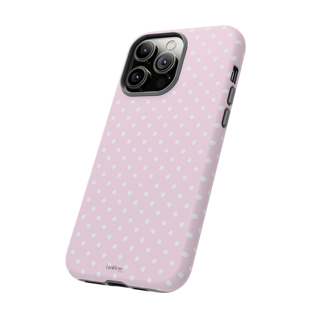 Pink Polka Dot Phone Case