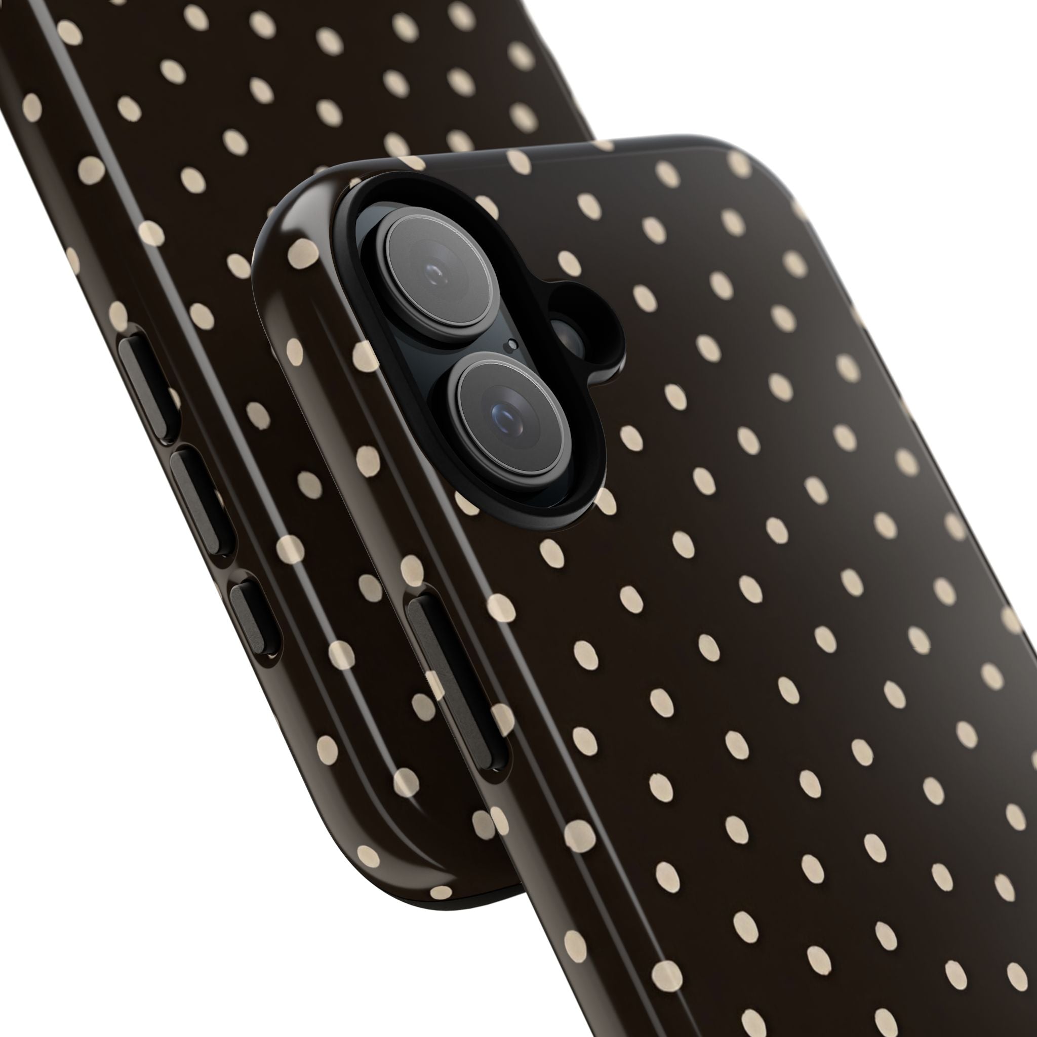 Brown Polka Dot Phone Case