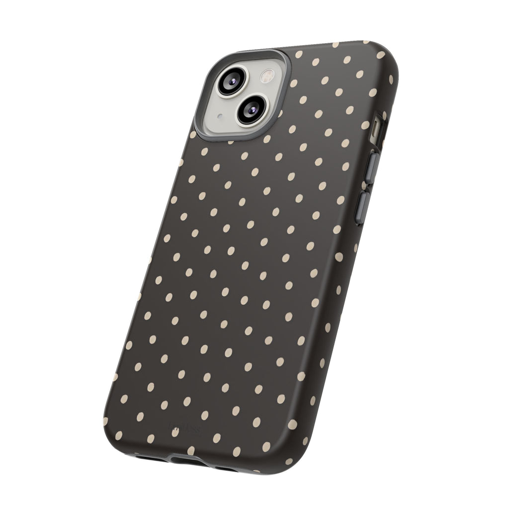 Brown Polka Dot Phone Case