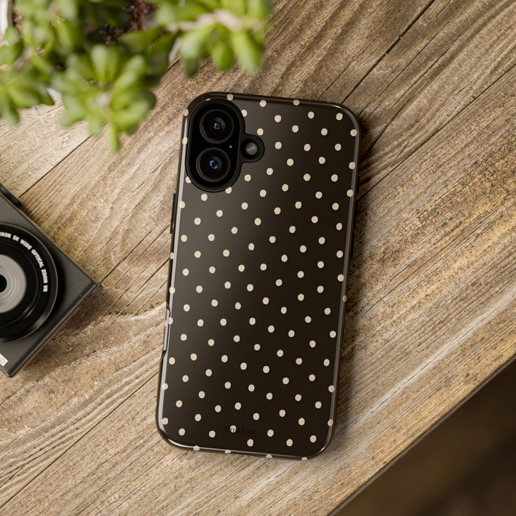 Brown Polka Dot Phone Case