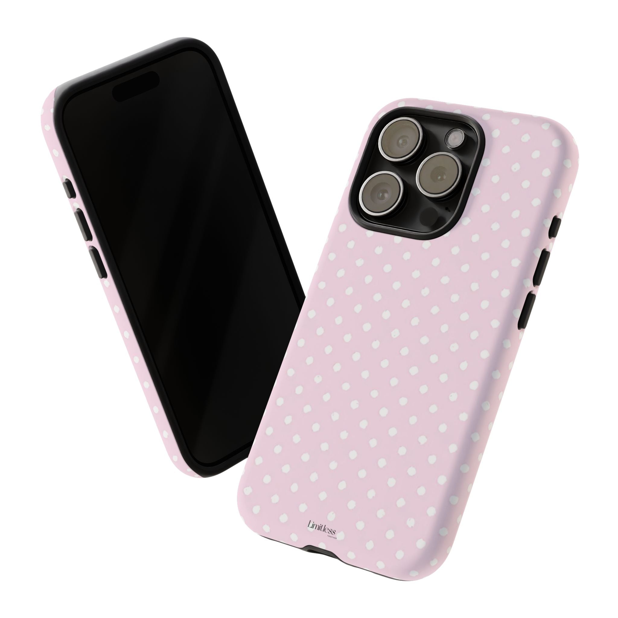 Pink Polka Dot Phone Case