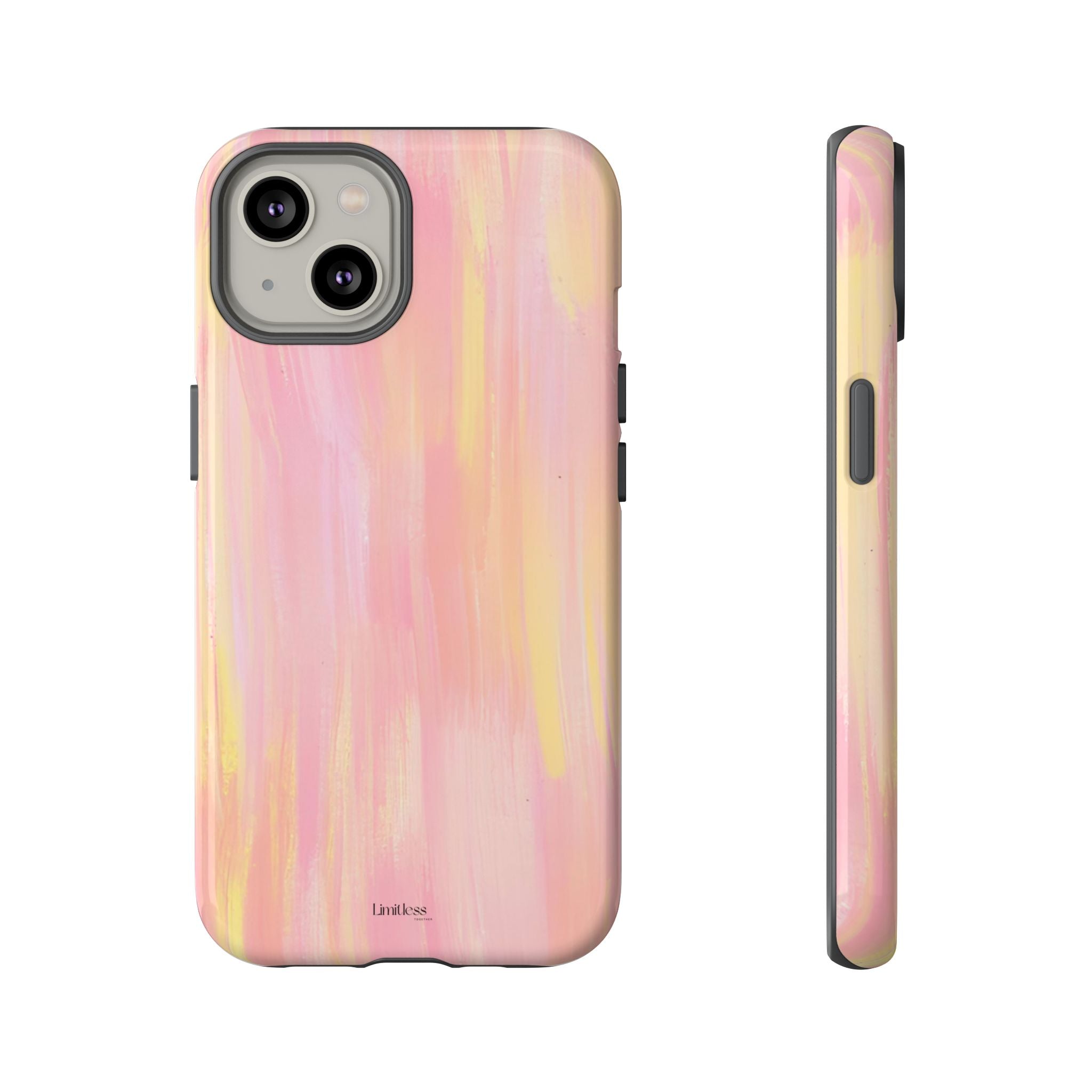 Pink Pastel Brushstroke Phone Case