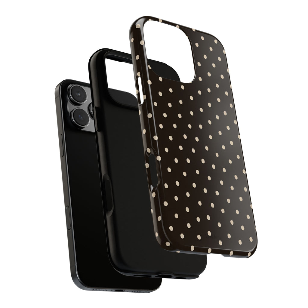 Brown Polka Dot Phone Case