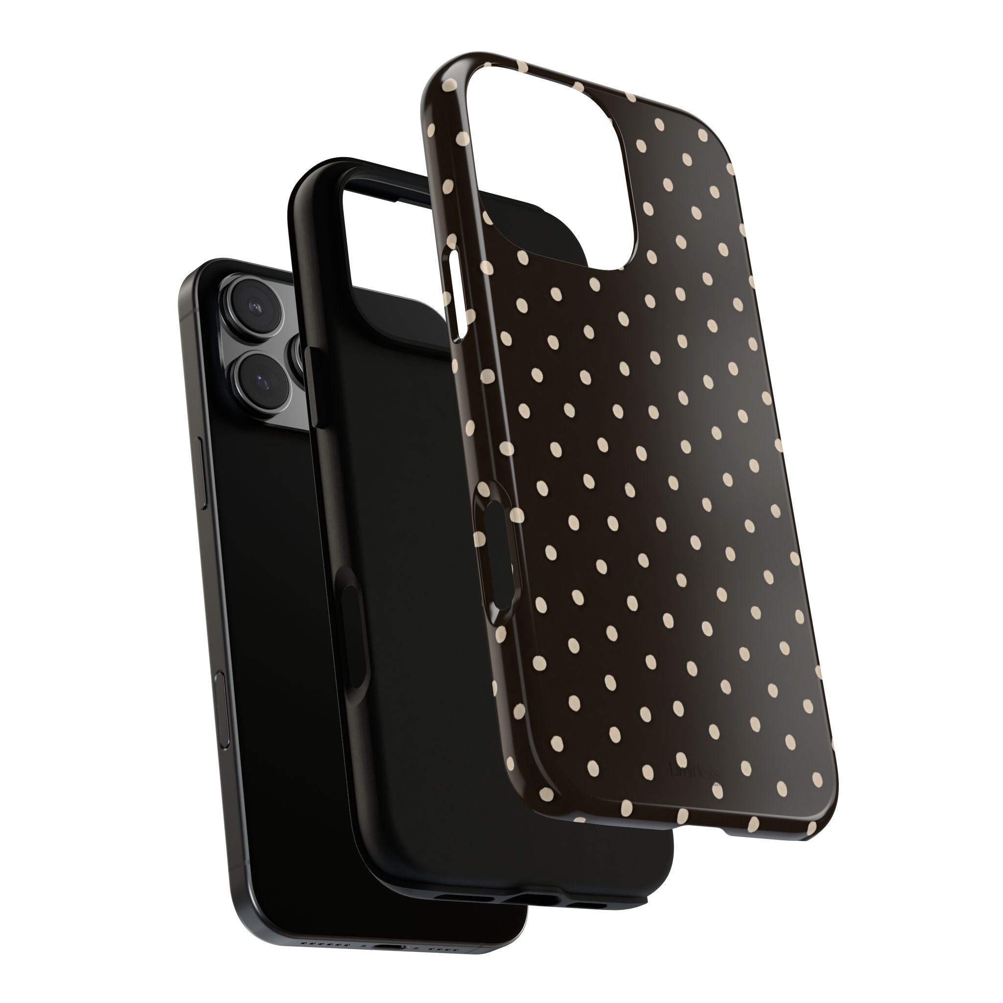 Brown Polka Dot Phone Case