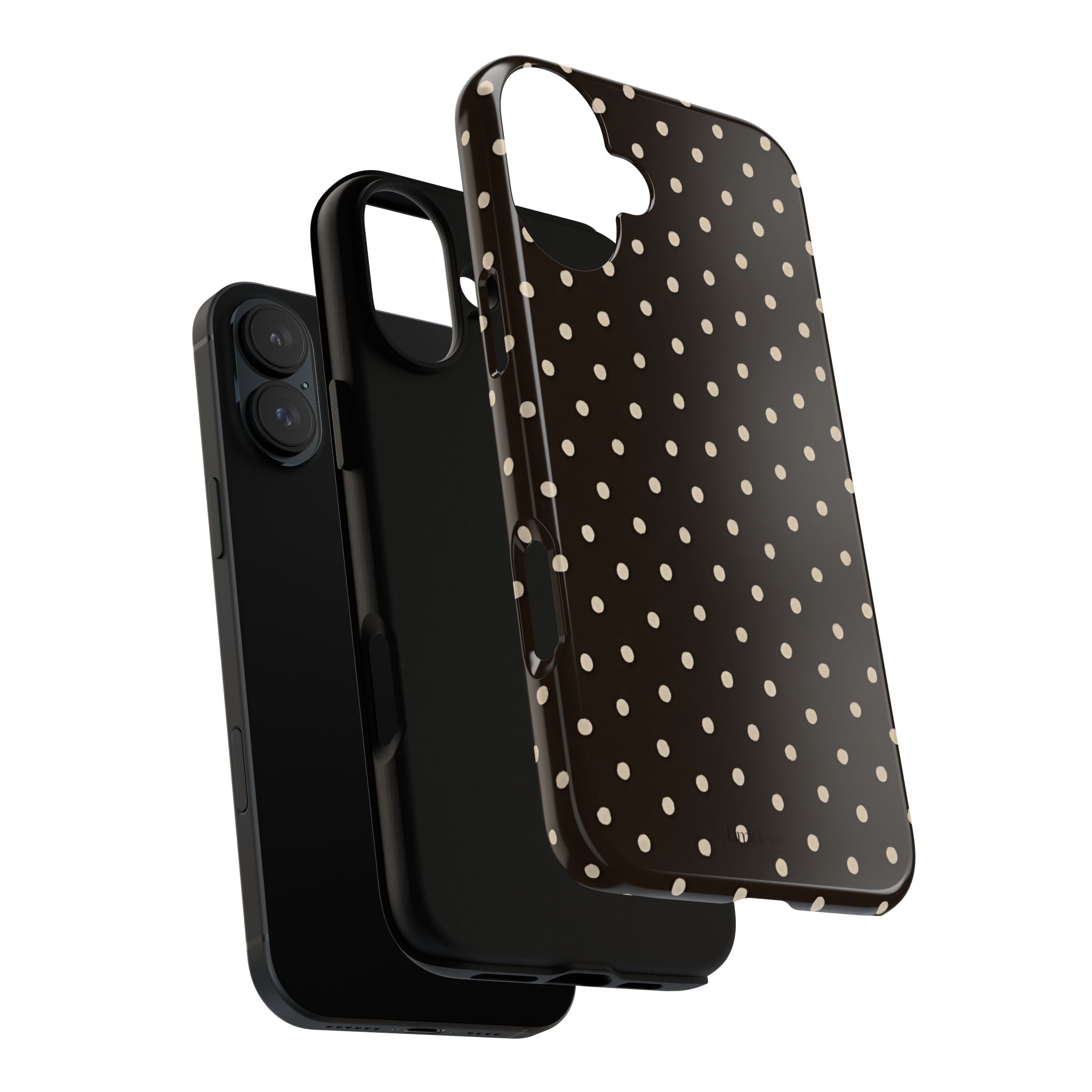 Brown Polka Dot Phone Case