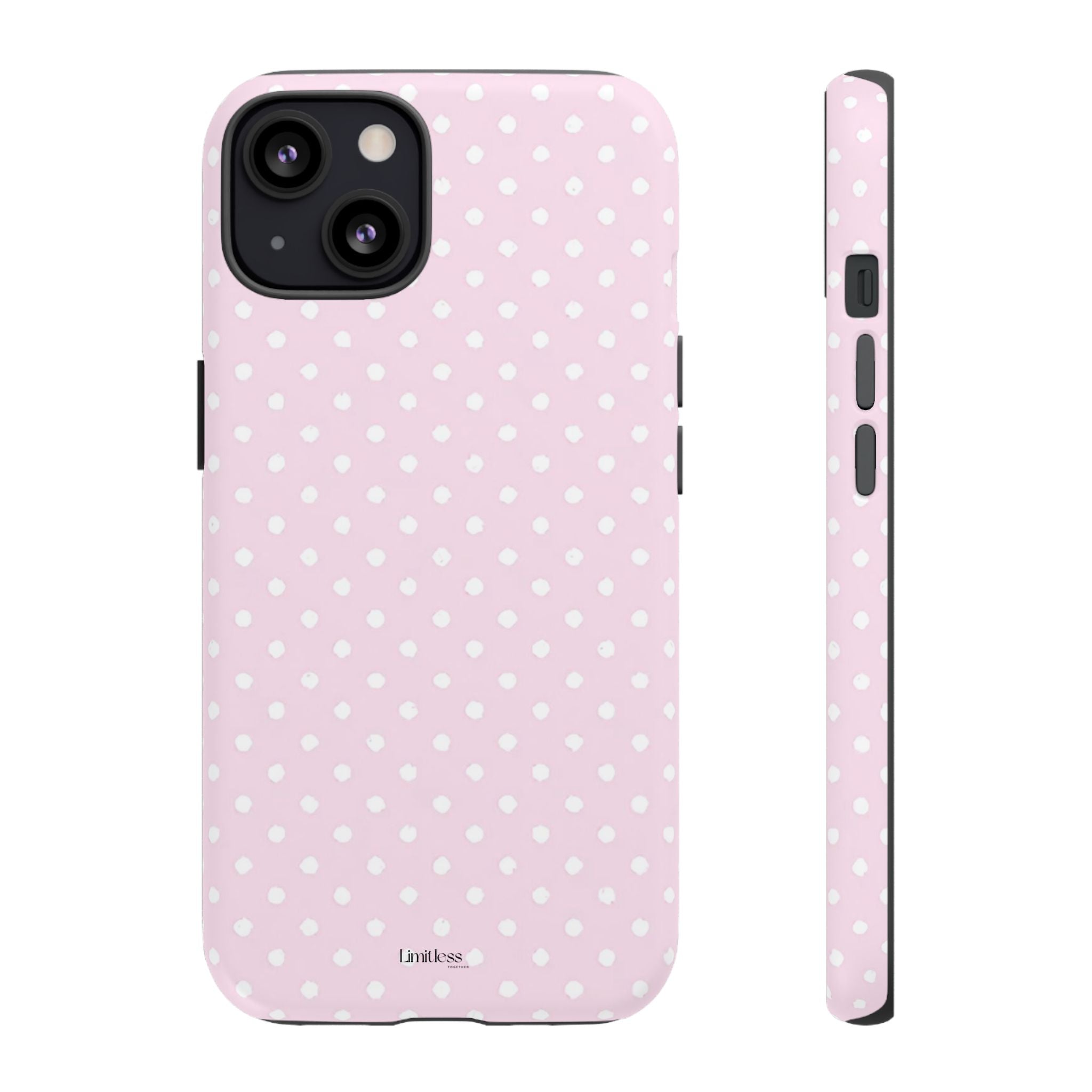 Pink Polka Dot Phone Case