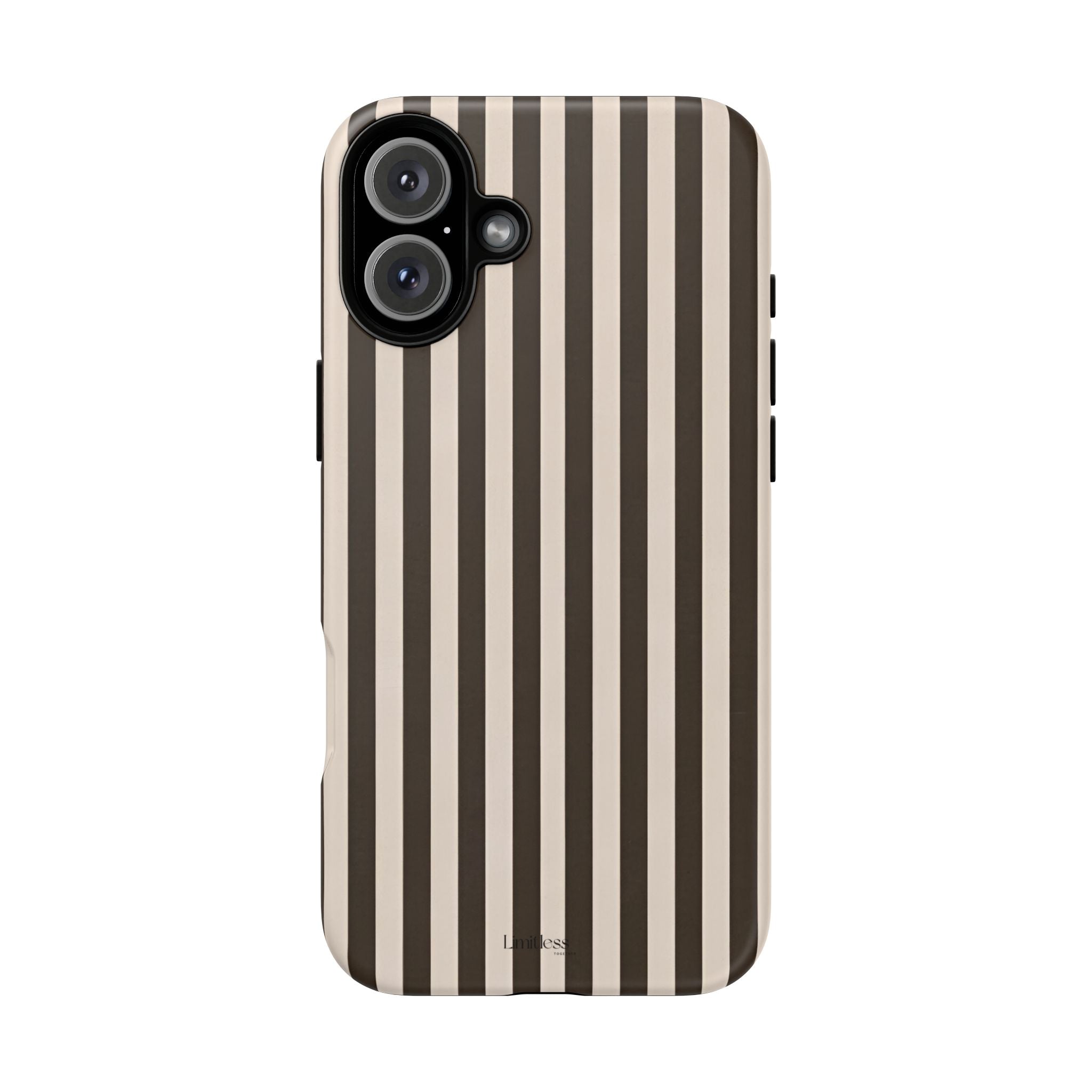 Striped Retro Brown Phone Case