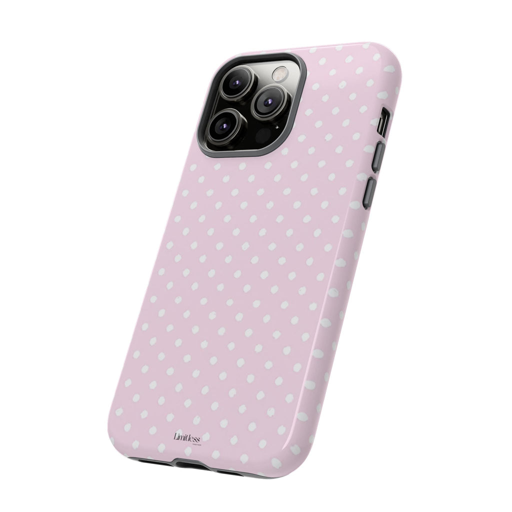 Pink Polka Dot Phone Case