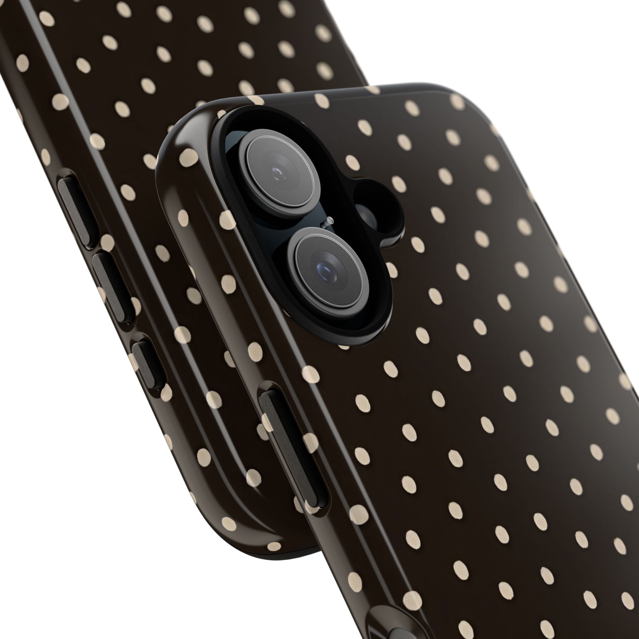Brown Polka Dot Phone Case