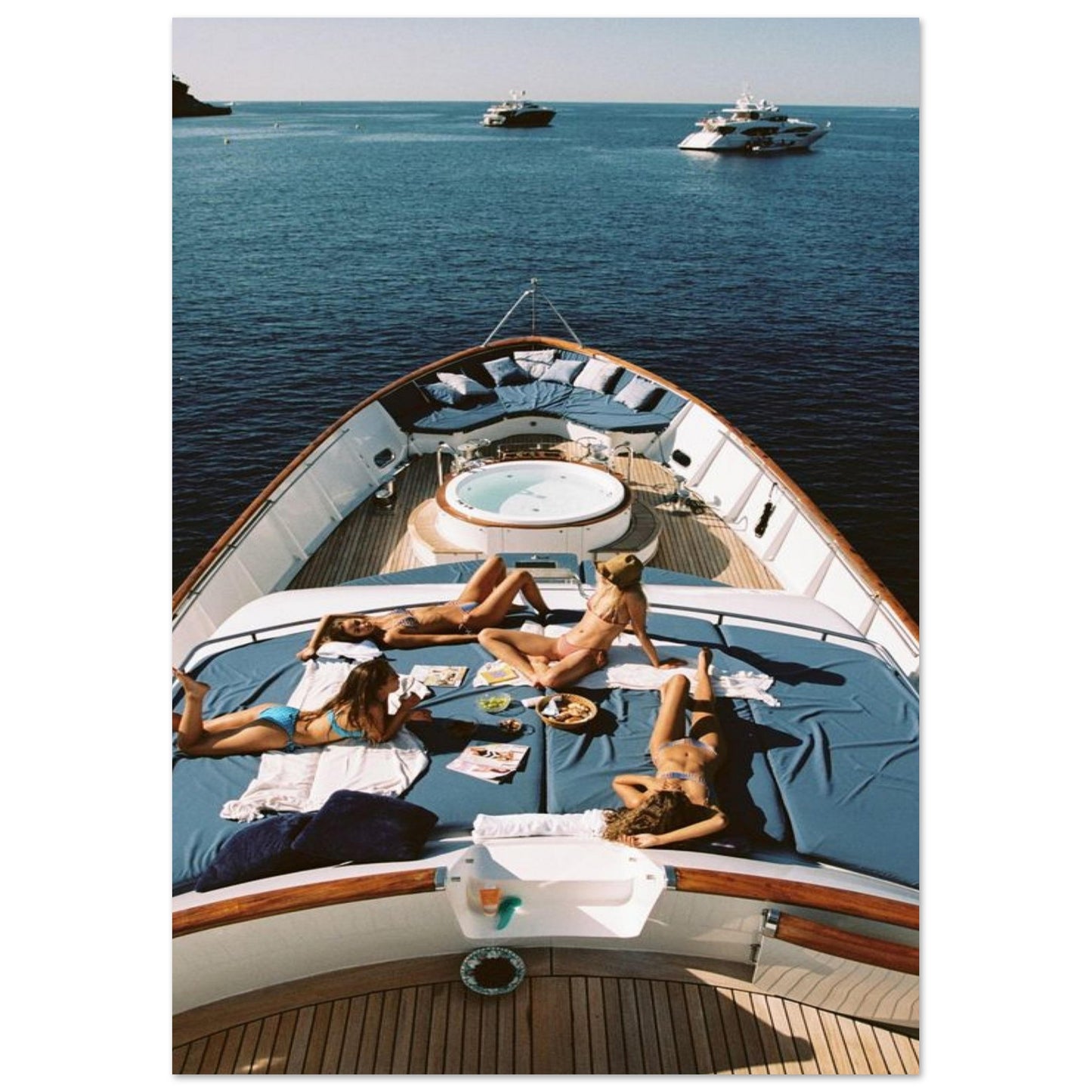 Summer Bliss: Boat Voyage - Poster