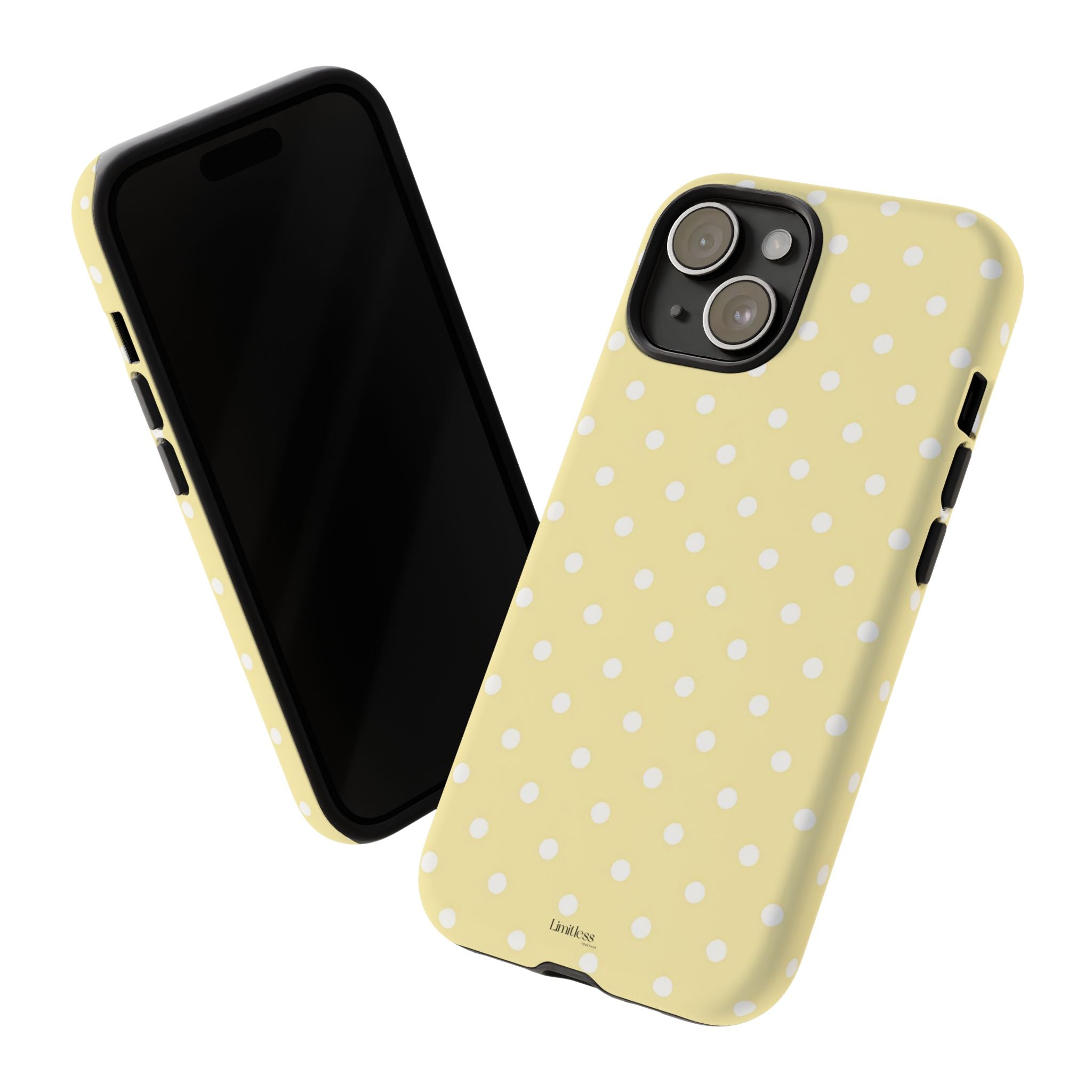 Polka Dot Yellow Phone Case
