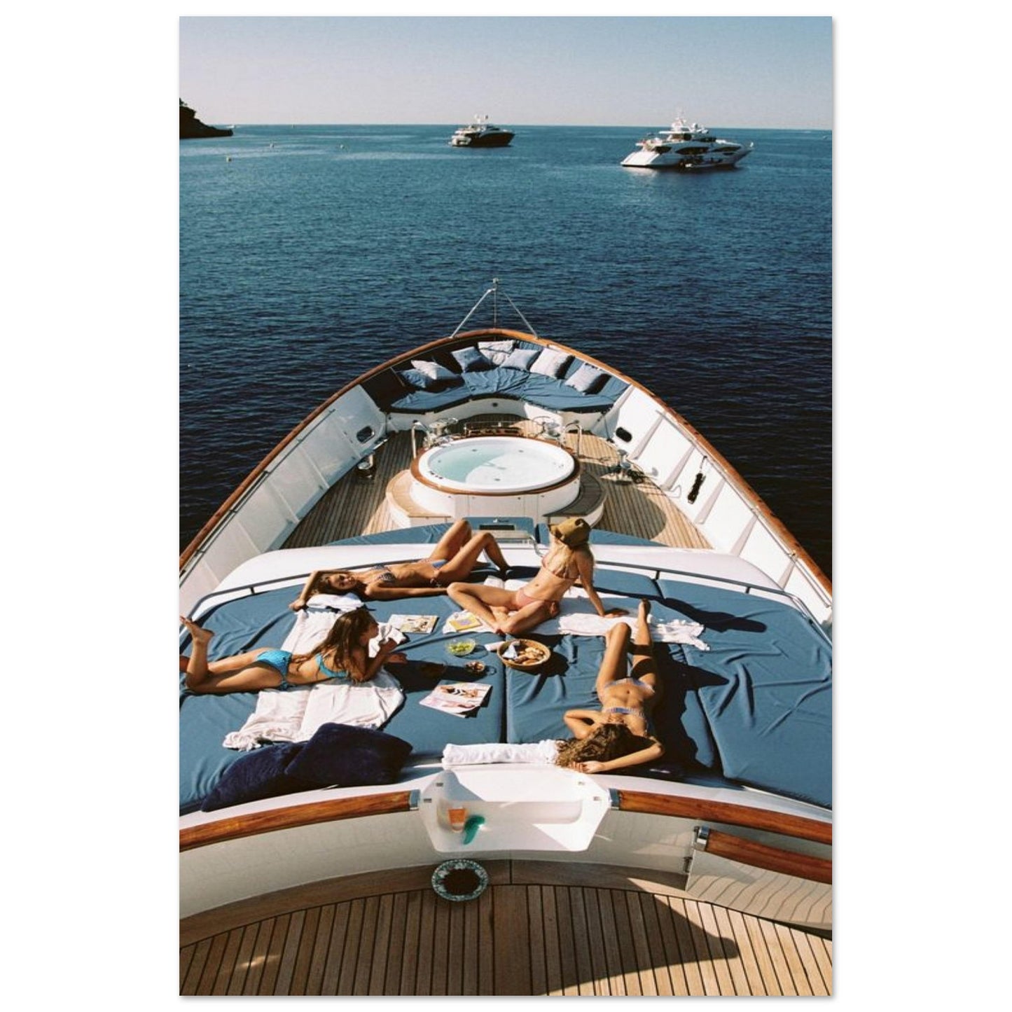 Summer Bliss: Boat Voyage - Poster