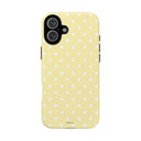 Polka Dot Yellow Phone Case