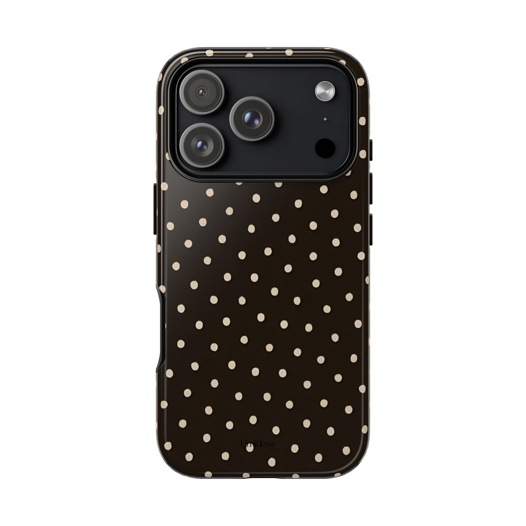 Brown Polka Dot Phone Case