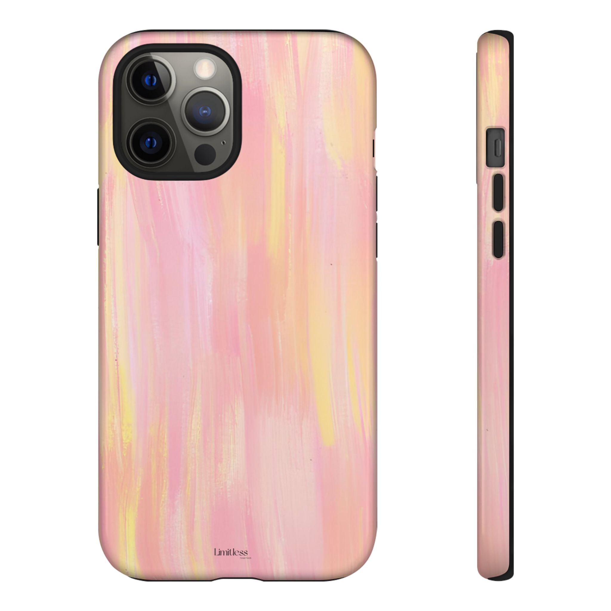 Pink Pastel Brushstroke Phone Case