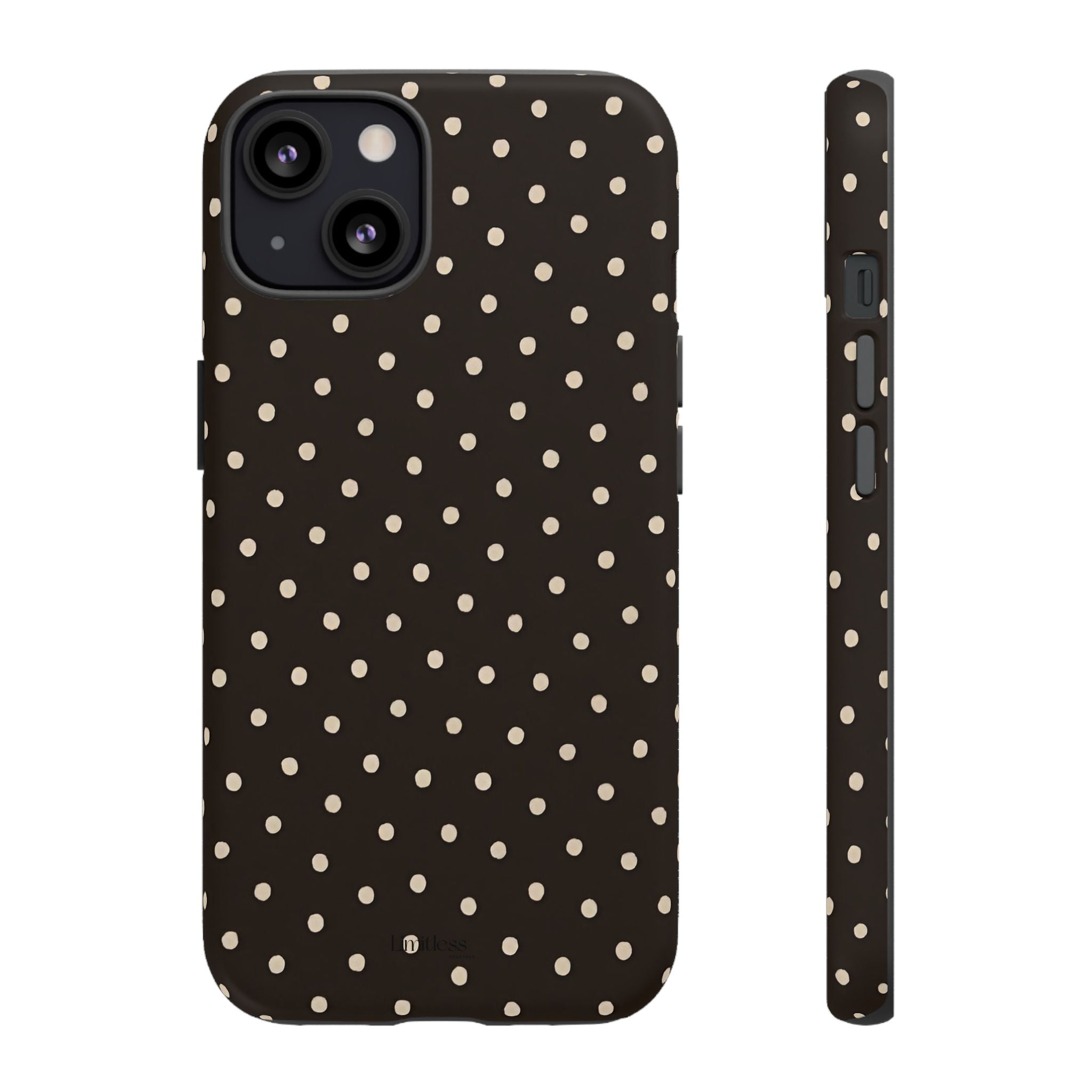 Brown Polka Dot Phone Case