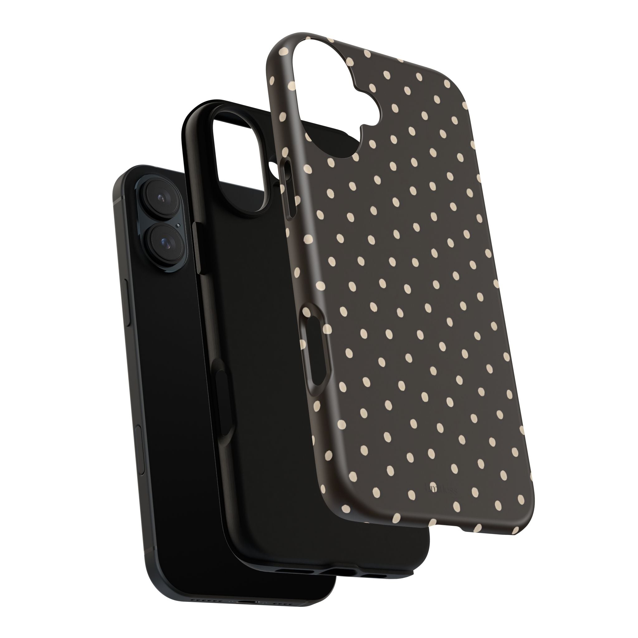 Brown Polka Dot Phone Case