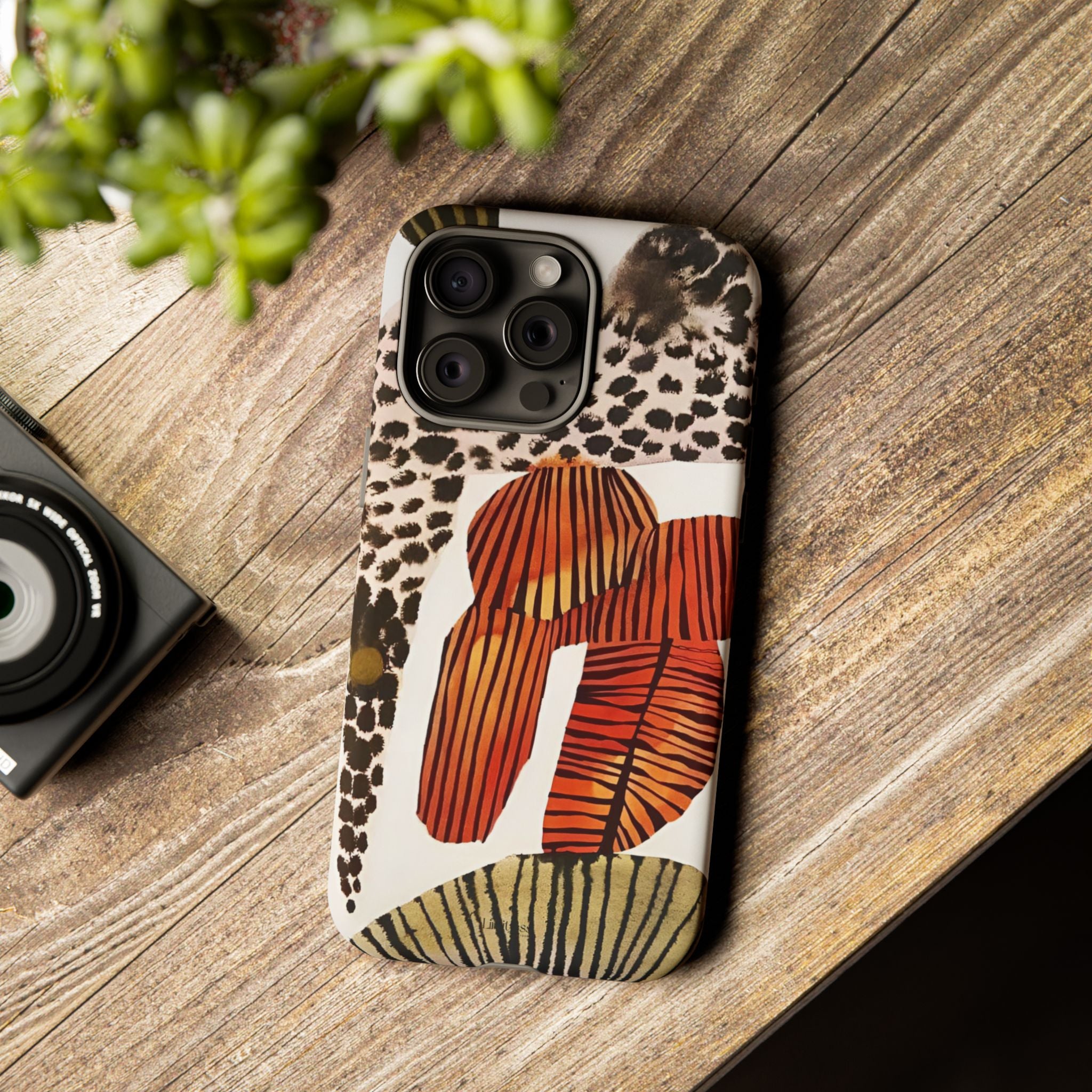 Abstract Botanical Phone Case