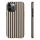 Striped Retro Brown Phone Case