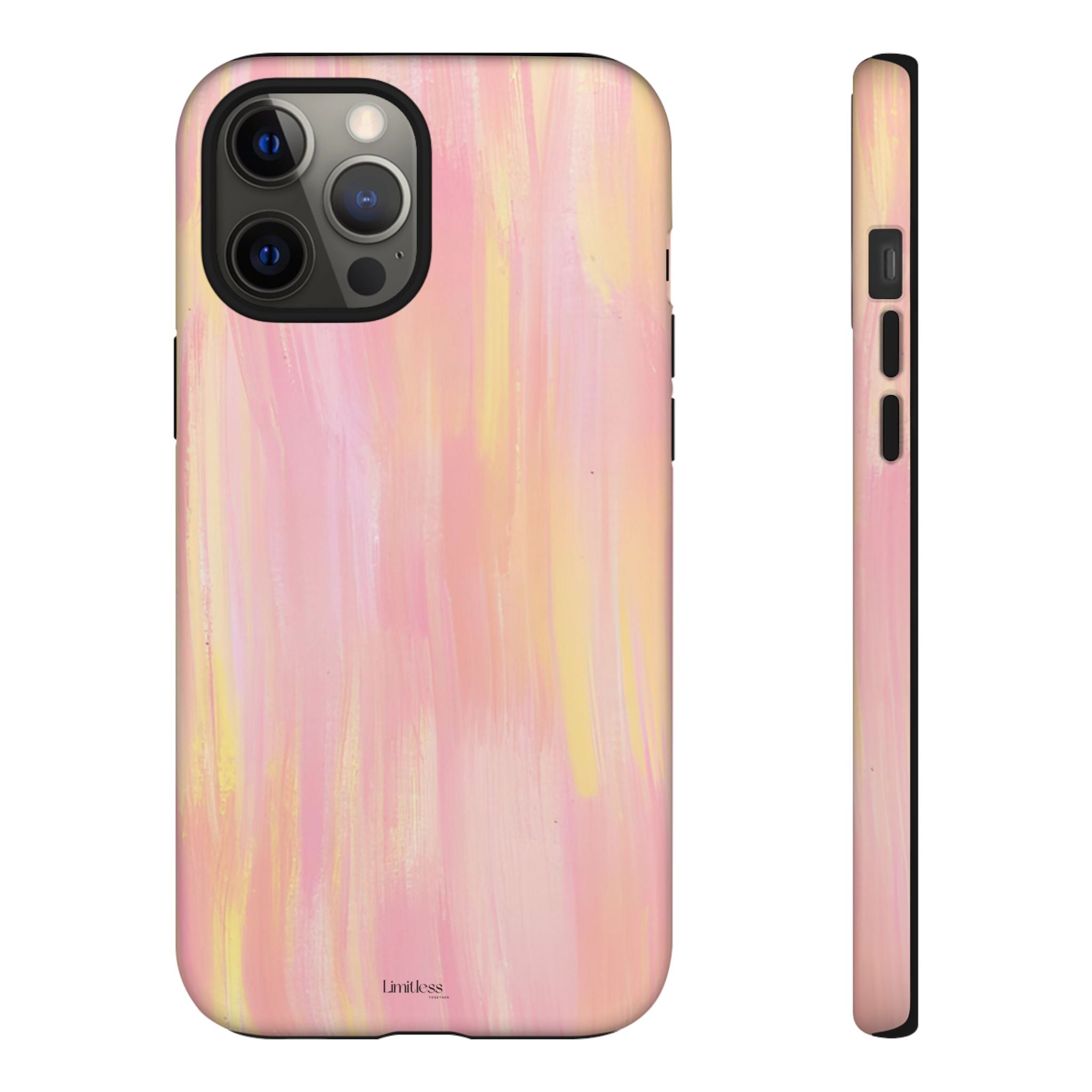 Pink Pastel Brushstroke Phone Case