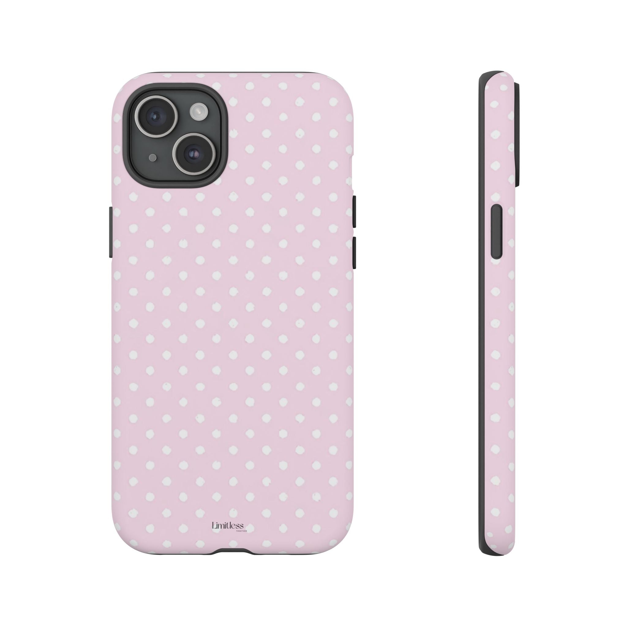 Pink Polka Dot Phone Case