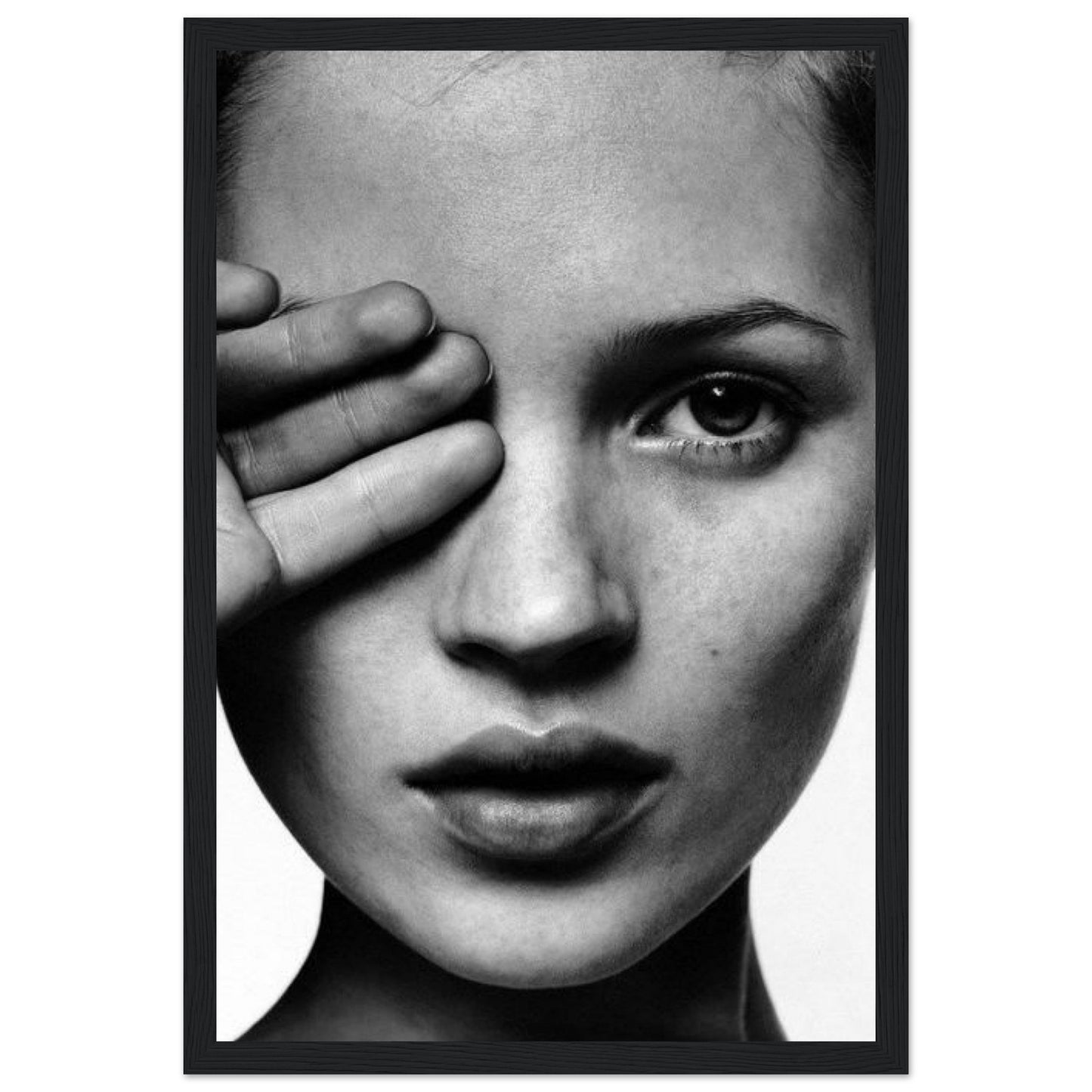 Kate Moss 1st Edition - Wooden Framed Print