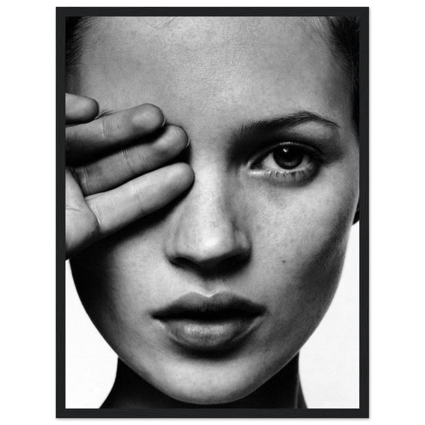 Kate Moss 1st Edition - Wooden Framed Print