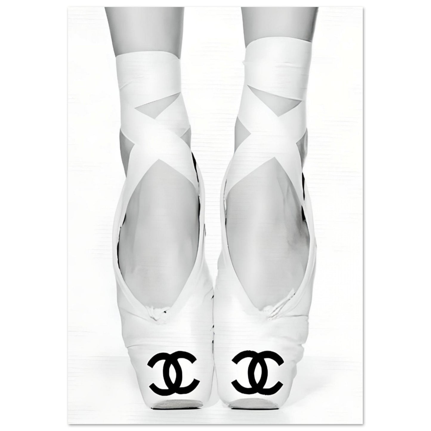 Black & White ballet Chanel -  Poster