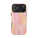 Pink Pastel Brushstroke Phone Case