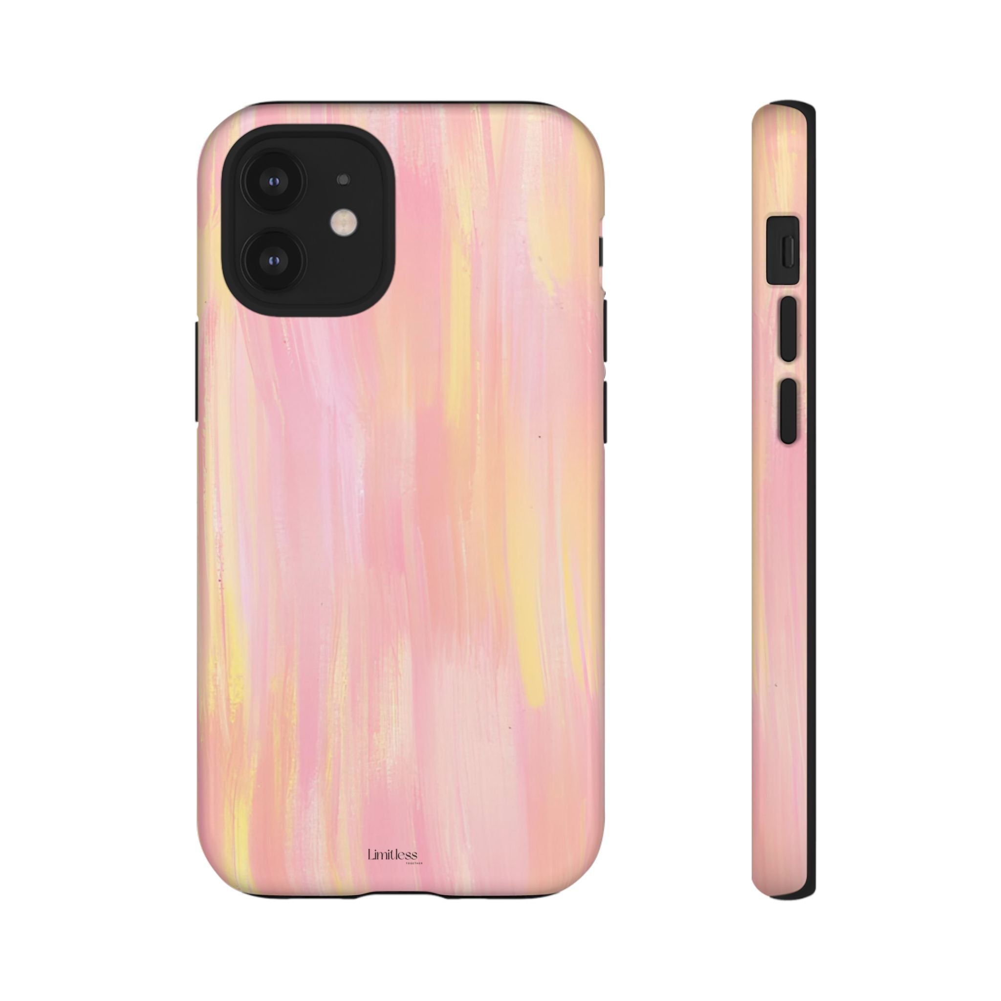 Pink Pastel Brushstroke Phone Case