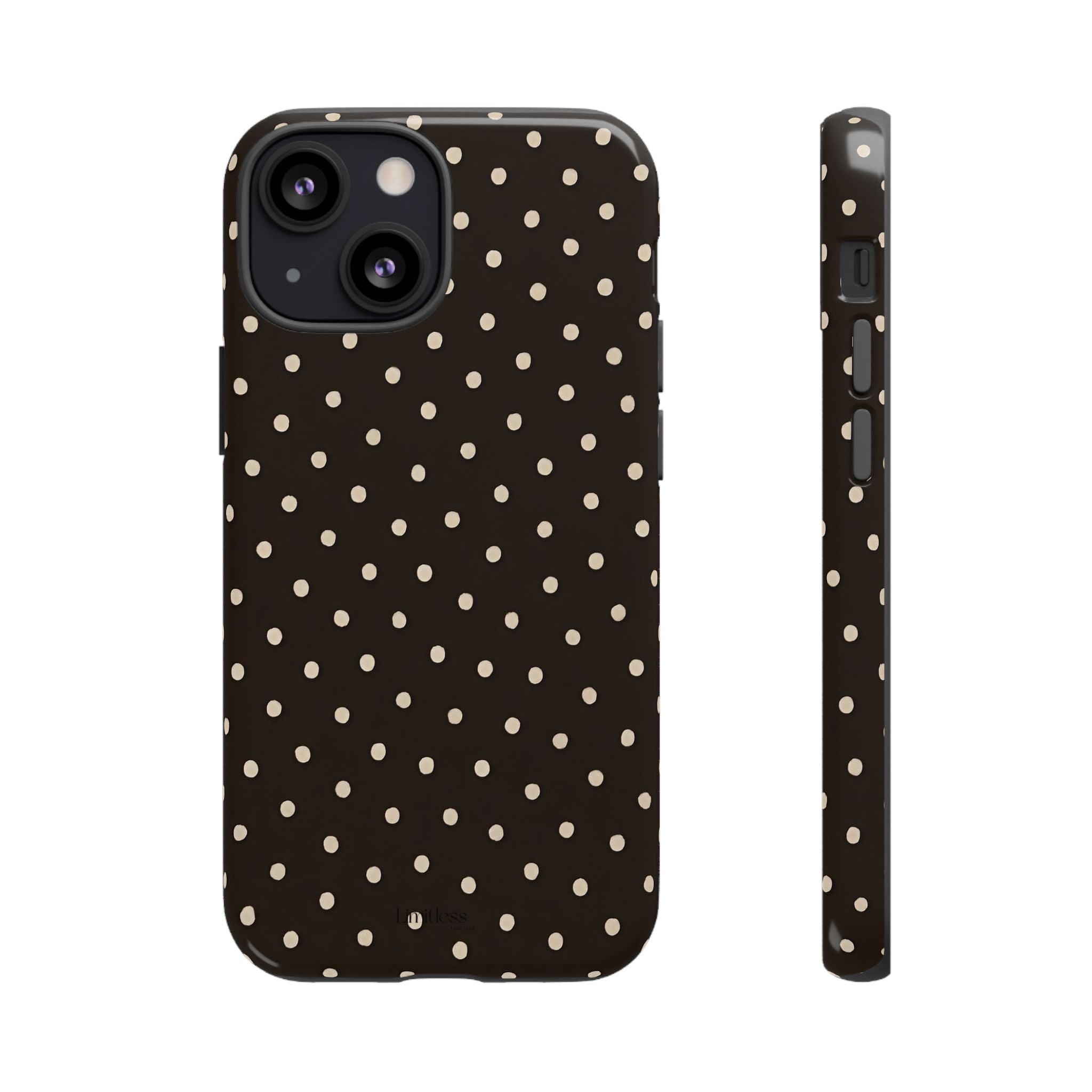 Brown Polka Dot Phone Case