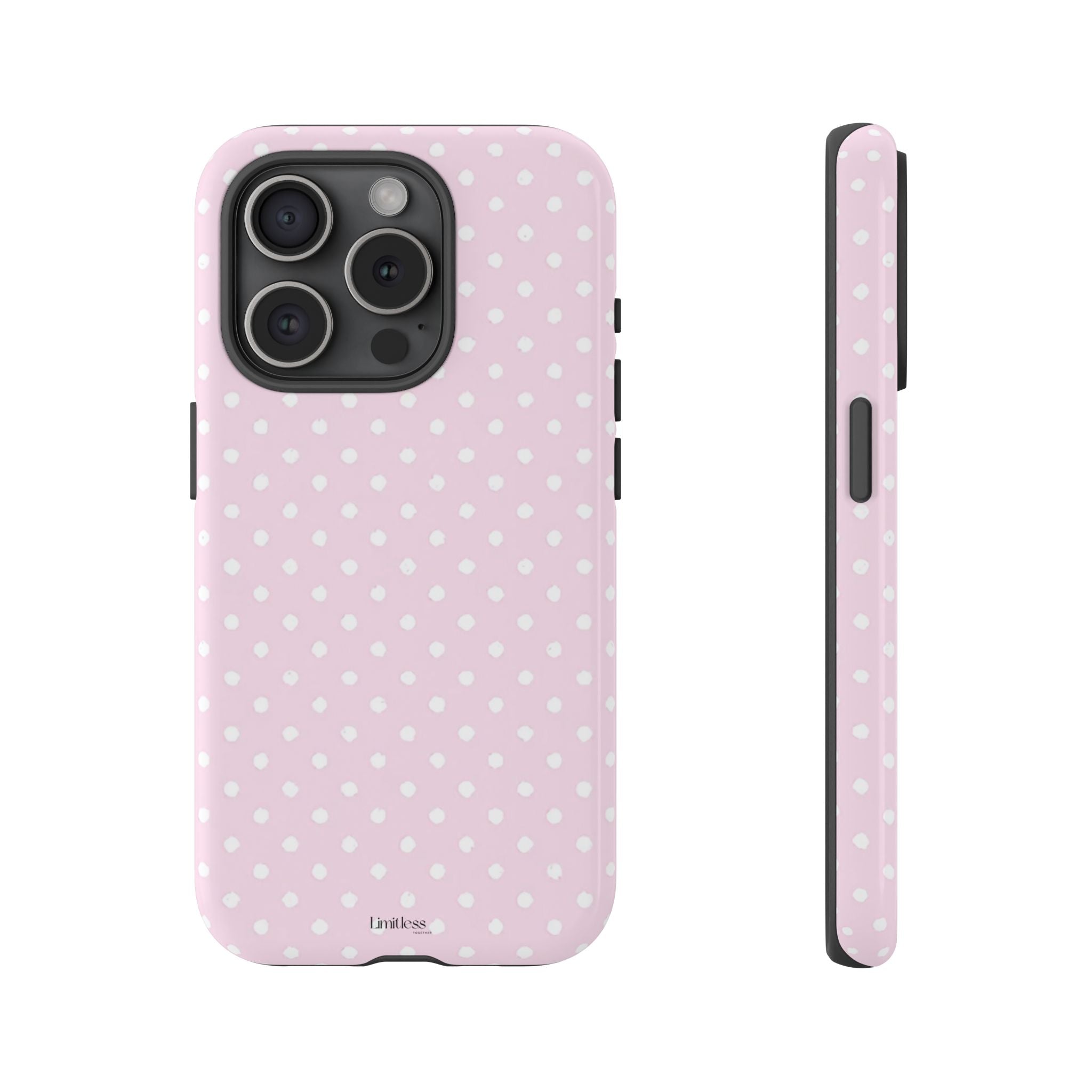 Pink Polka Dot Phone Case