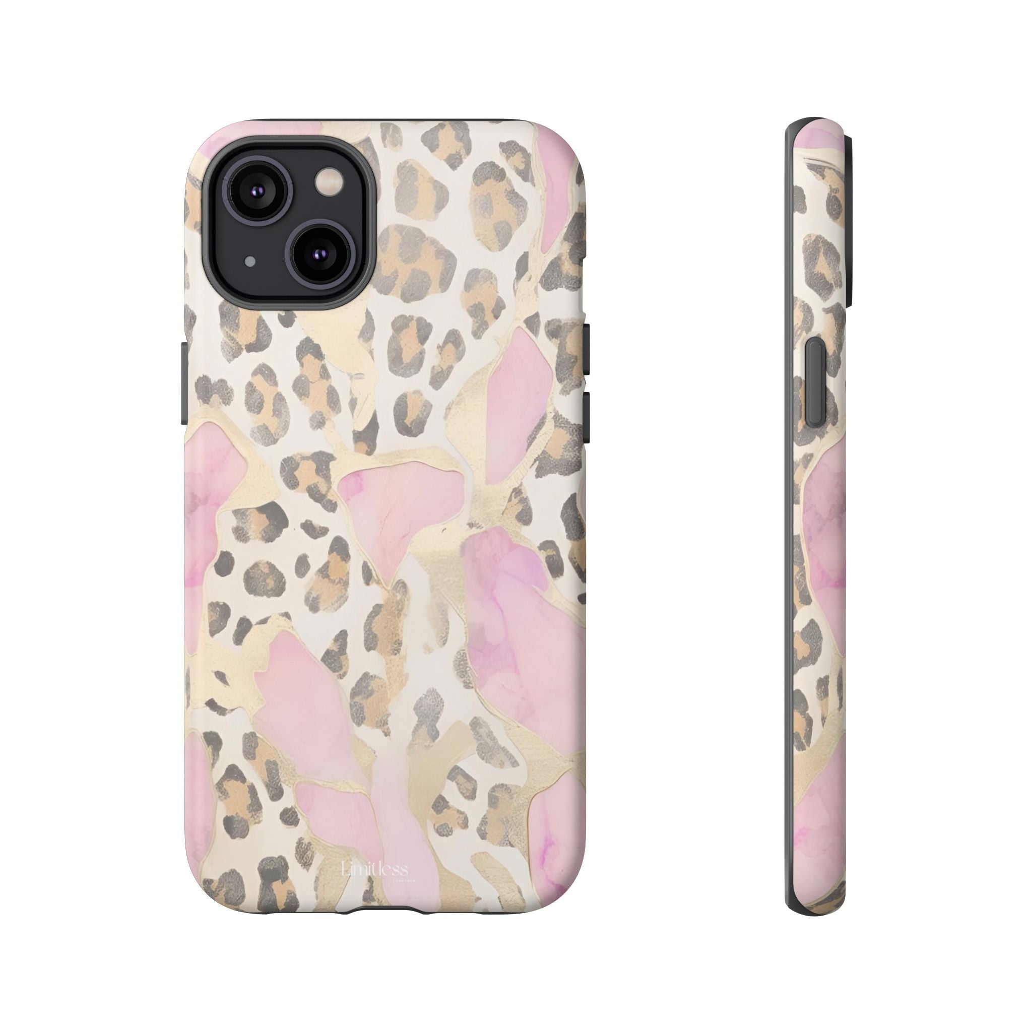 Pink Pastel Leopard Phone Case