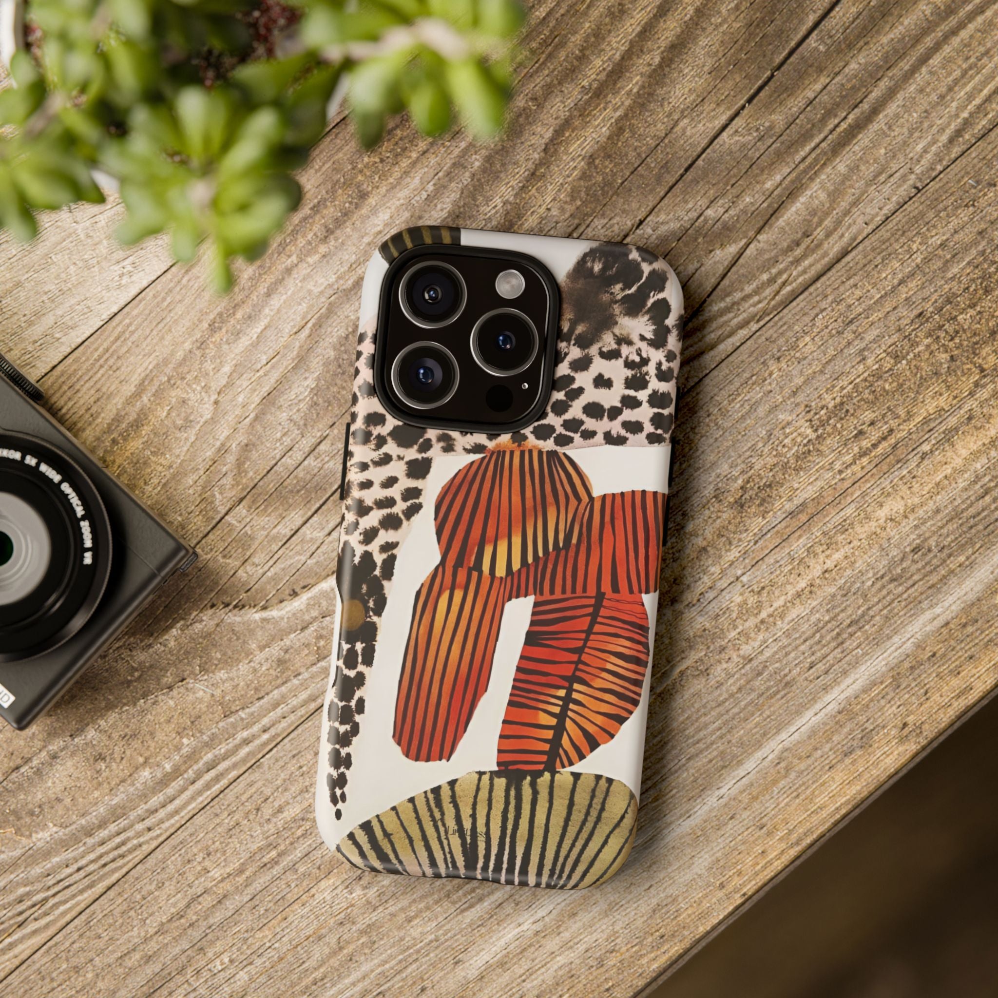 Abstract Botanical Phone Case